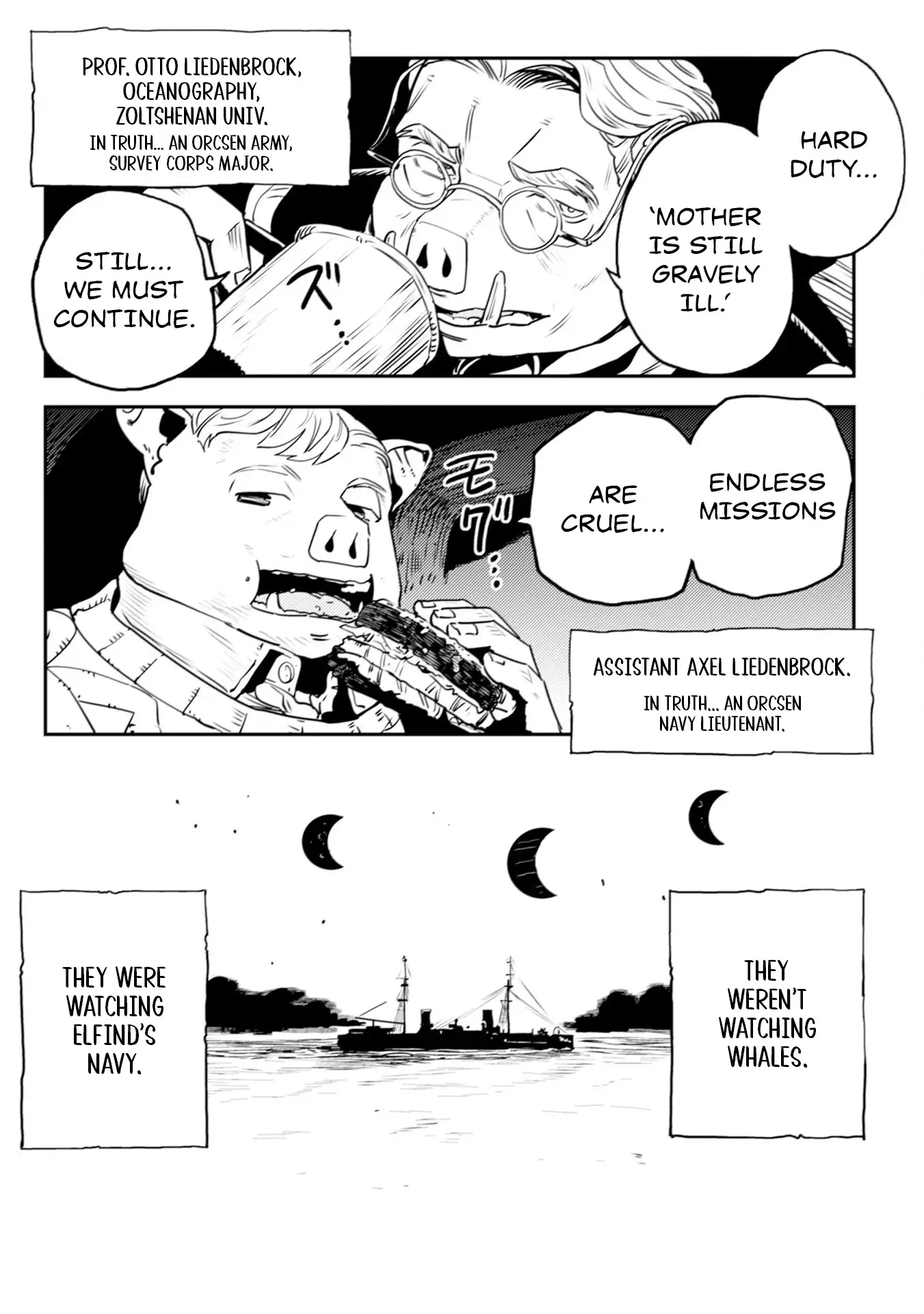 Orcsen Oukokushi – Yaban na Ooku no Kuni wa, Ikanishite Heiwa na Elf no Kuni wo Yakiharau ni Itatta ka Chapter 10 - page 47