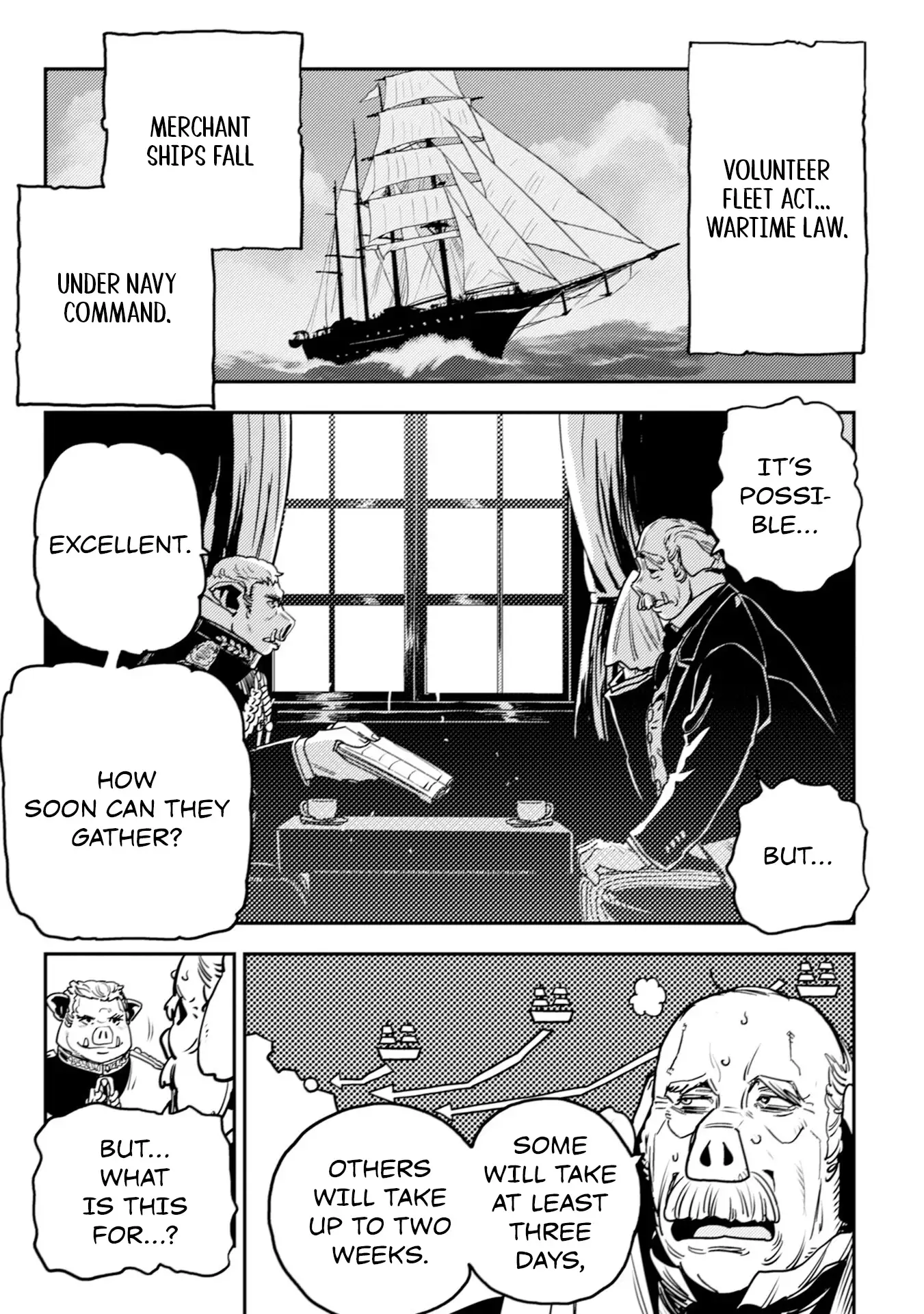 Orcsen Oukokushi – Yaban na Ooku no Kuni wa, Ikanishite Heiwa na Elf no Kuni wo Yakiharau ni Itatta ka Chapter 10 - page 49