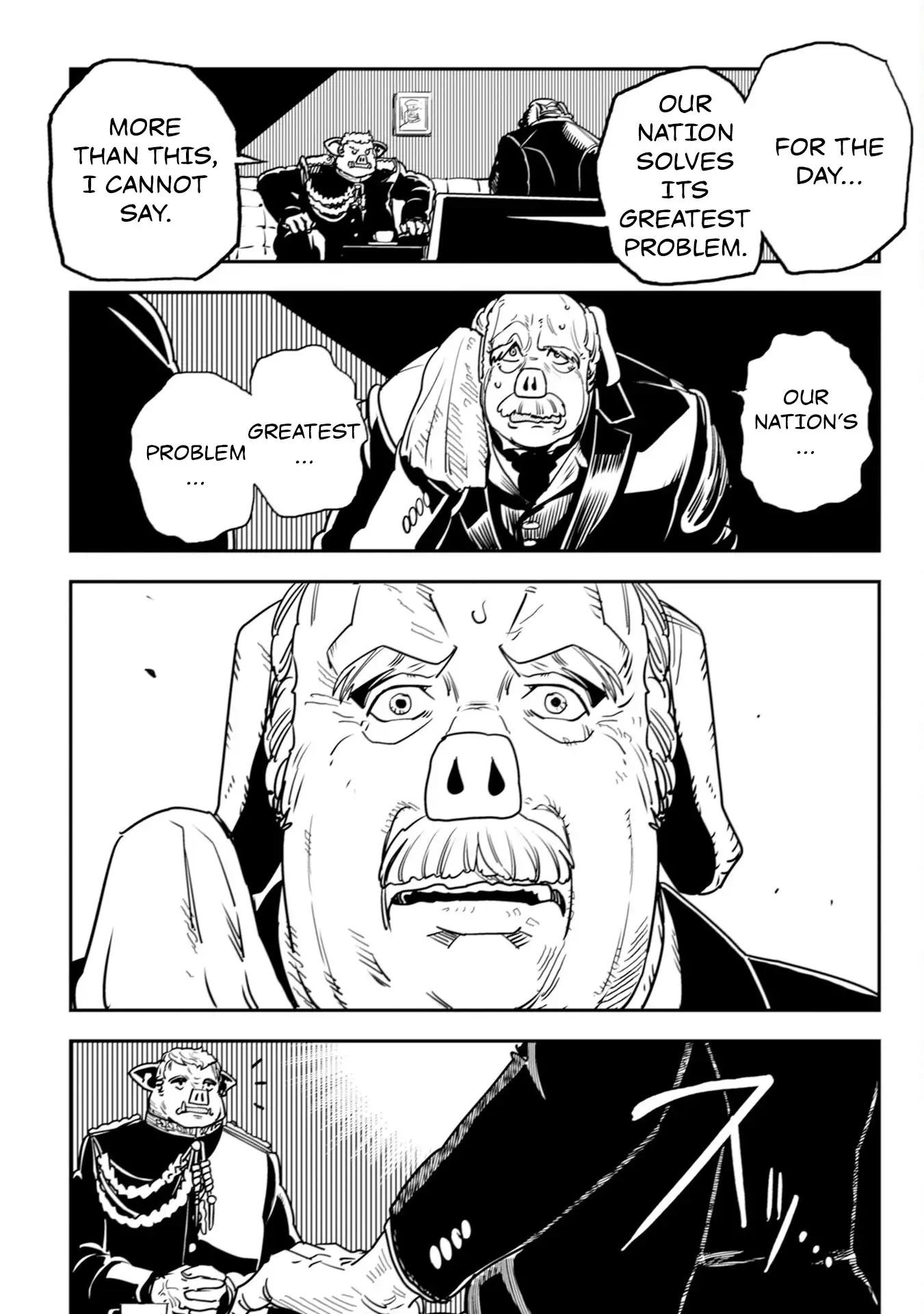 Orcsen Oukokushi – Yaban na Ooku no Kuni wa, Ikanishite Heiwa na Elf no Kuni wo Yakiharau ni Itatta ka Chapter 10 - page 50