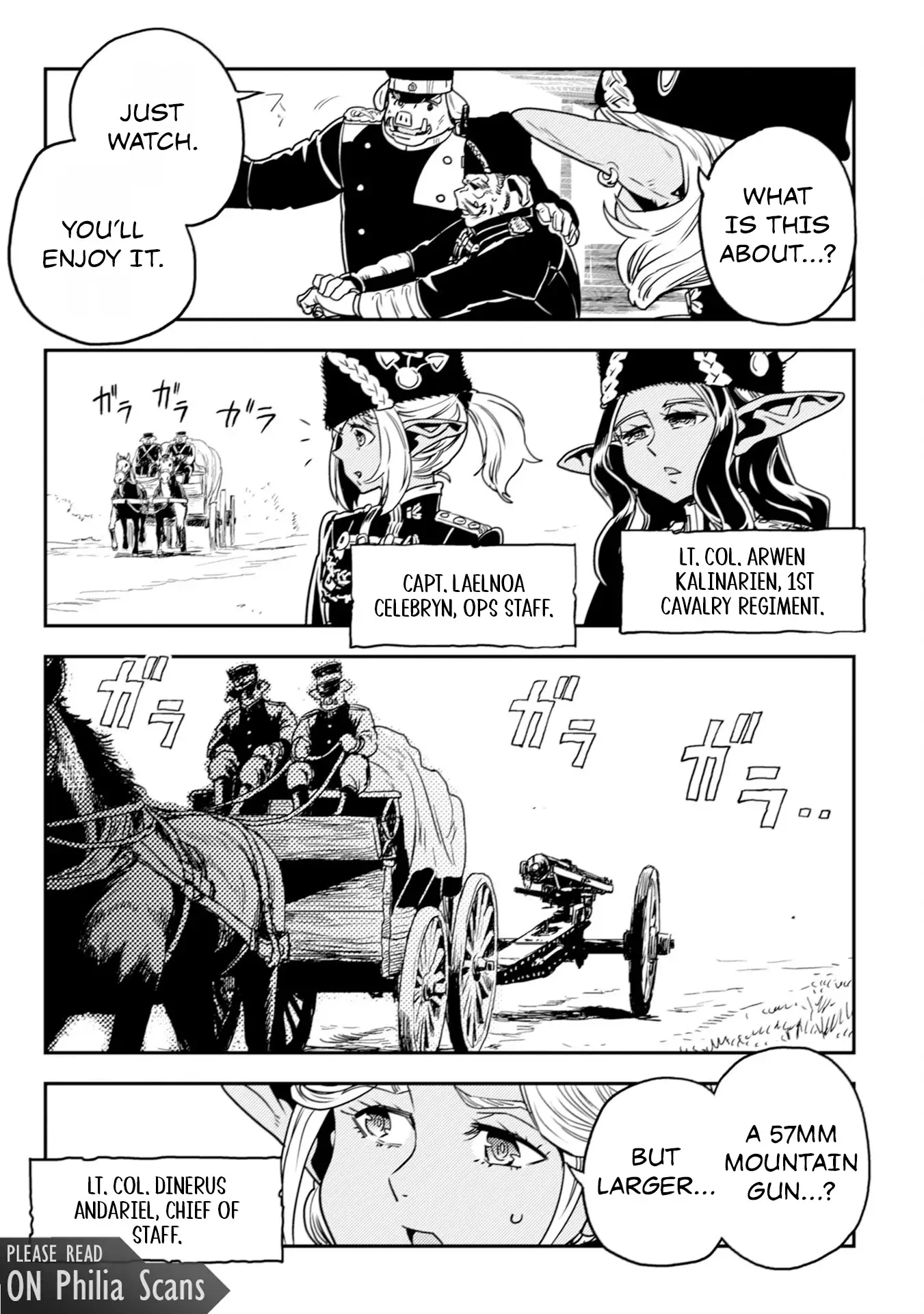 Orcsen Oukokushi – Yaban na Ooku no Kuni wa, Ikanishite Heiwa na Elf no Kuni wo Yakiharau ni Itatta ka Chapter 10 - page 55