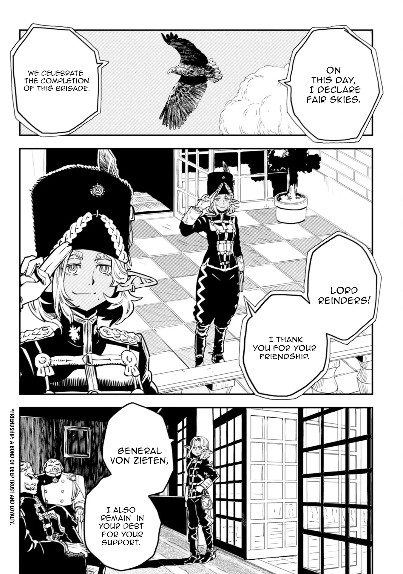 Orcsen Oukokushi – Yaban na Ooku no Kuni wa, Ikanishite Heiwa na Elf no Kuni wo Yakiharau ni Itatta ka Chapter 7 - page 13