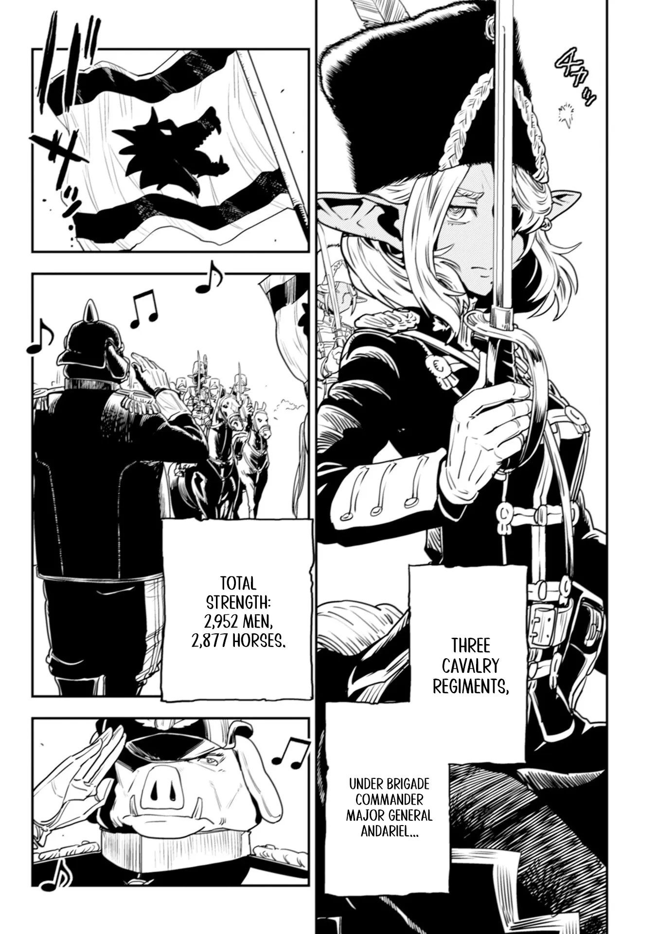 Orcsen Oukokushi – Yaban na Ooku no Kuni wa, Ikanishite Heiwa na Elf no Kuni wo Yakiharau ni Itatta ka Chapter 7 - page 17