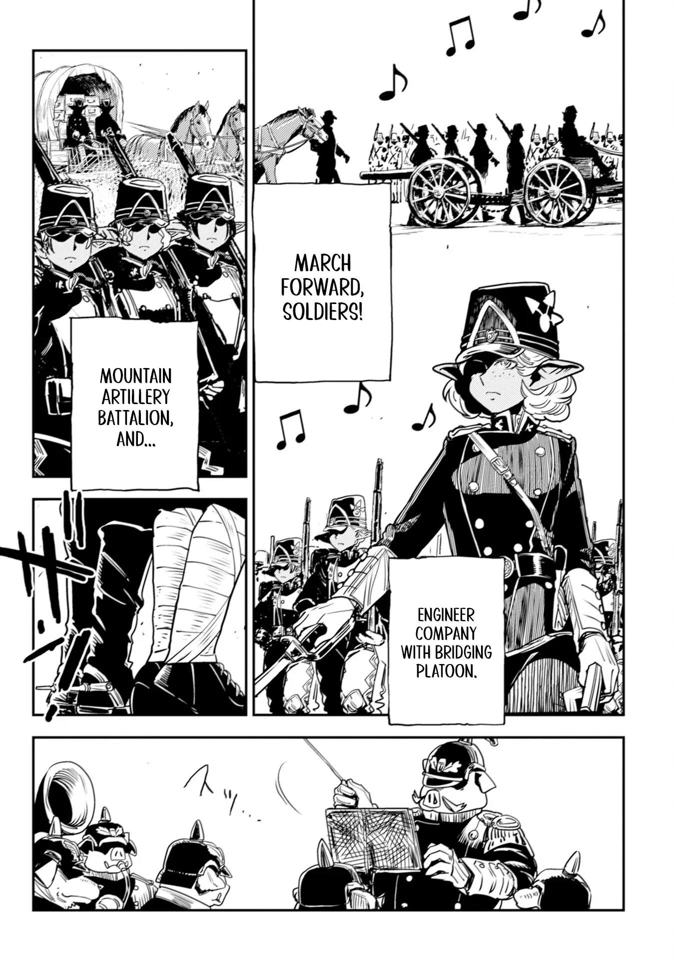 Orcsen Oukokushi – Yaban na Ooku no Kuni wa, Ikanishite Heiwa na Elf no Kuni wo Yakiharau ni Itatta ka Chapter 7 - page 19