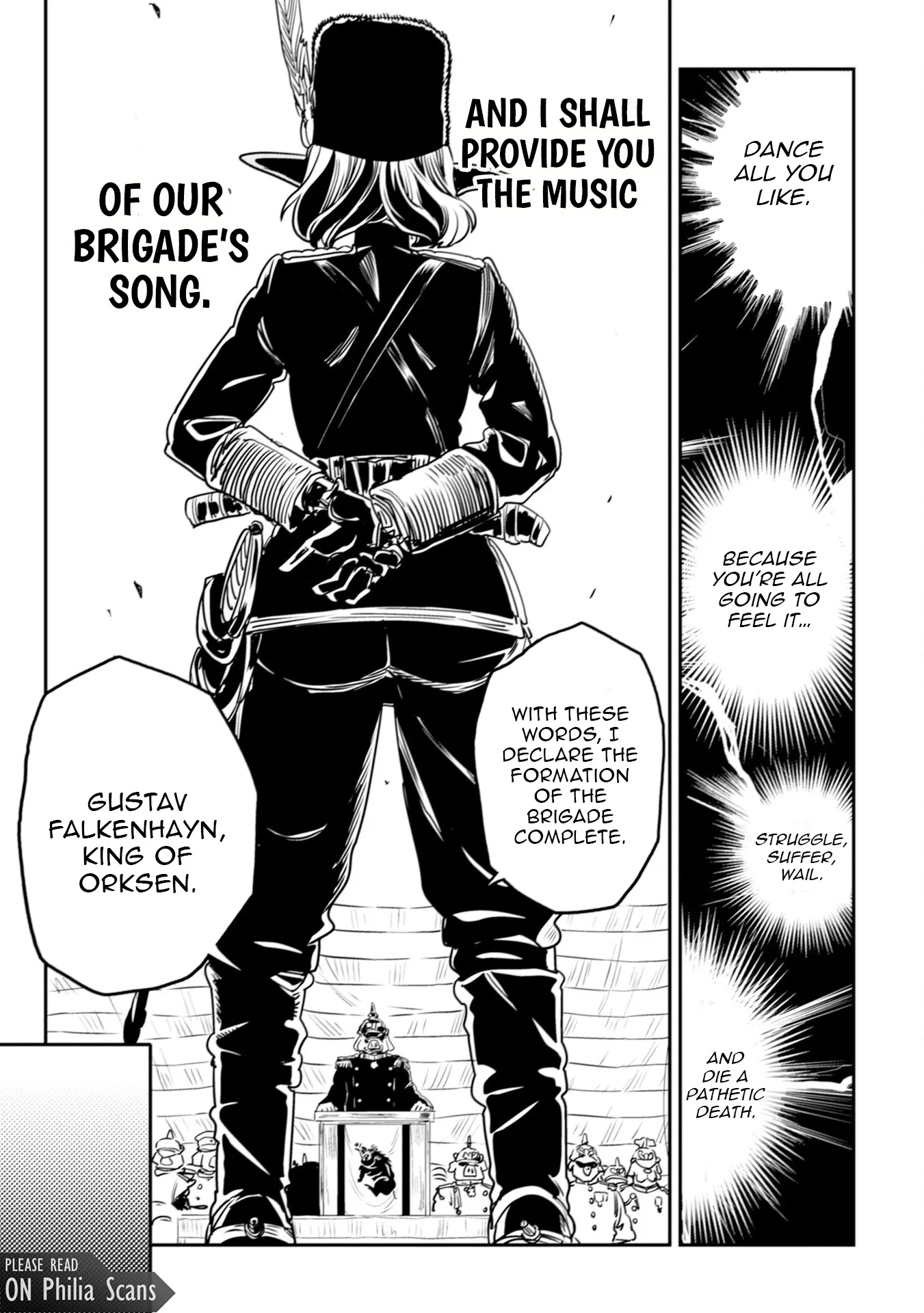 Orcsen Oukokushi – Yaban na Ooku no Kuni wa, Ikanishite Heiwa na Elf no Kuni wo Yakiharau ni Itatta ka Chapter 7 - page 25