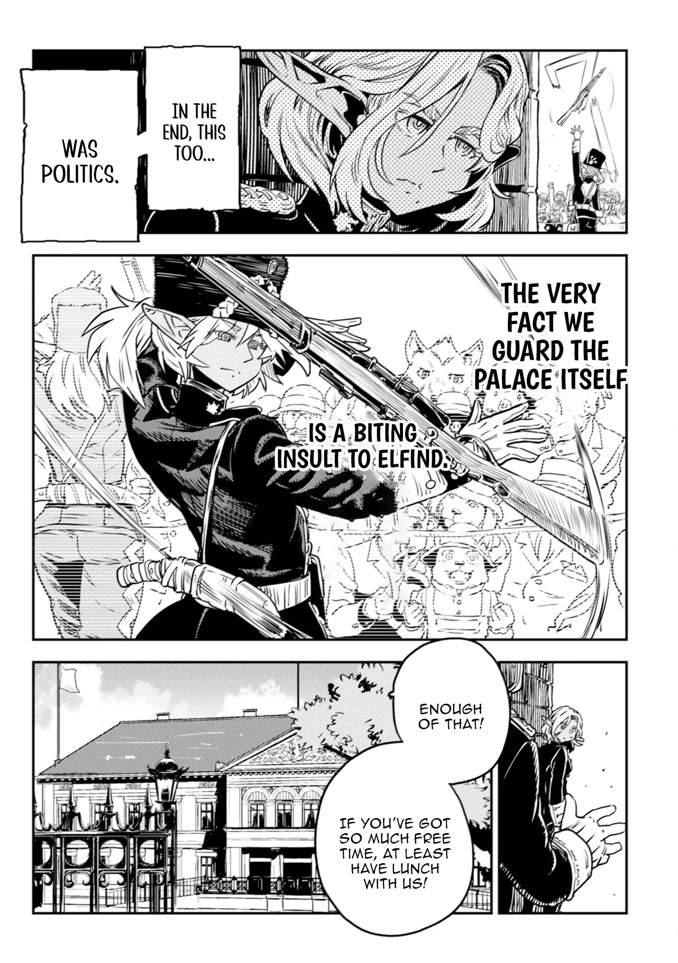 Orcsen Oukokushi – Yaban na Ooku no Kuni wa, Ikanishite Heiwa na Elf no Kuni wo Yakiharau ni Itatta ka Chapter 7 - page 27