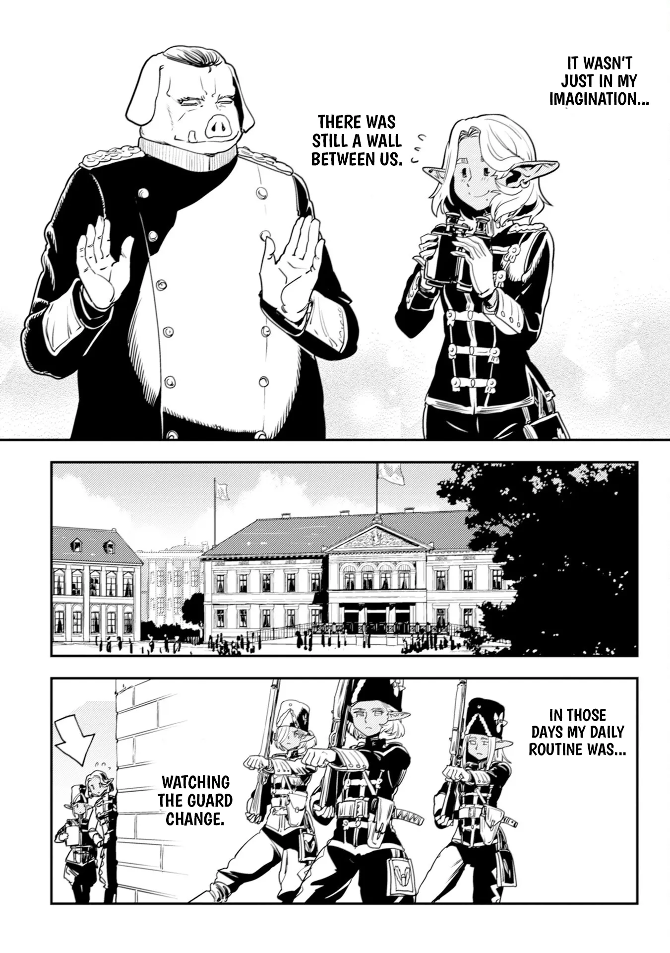 Orcsen Oukokushi – Yaban na Ooku no Kuni wa, Ikanishite Heiwa na Elf no Kuni wo Yakiharau ni Itatta ka Chapter 7 - page 34