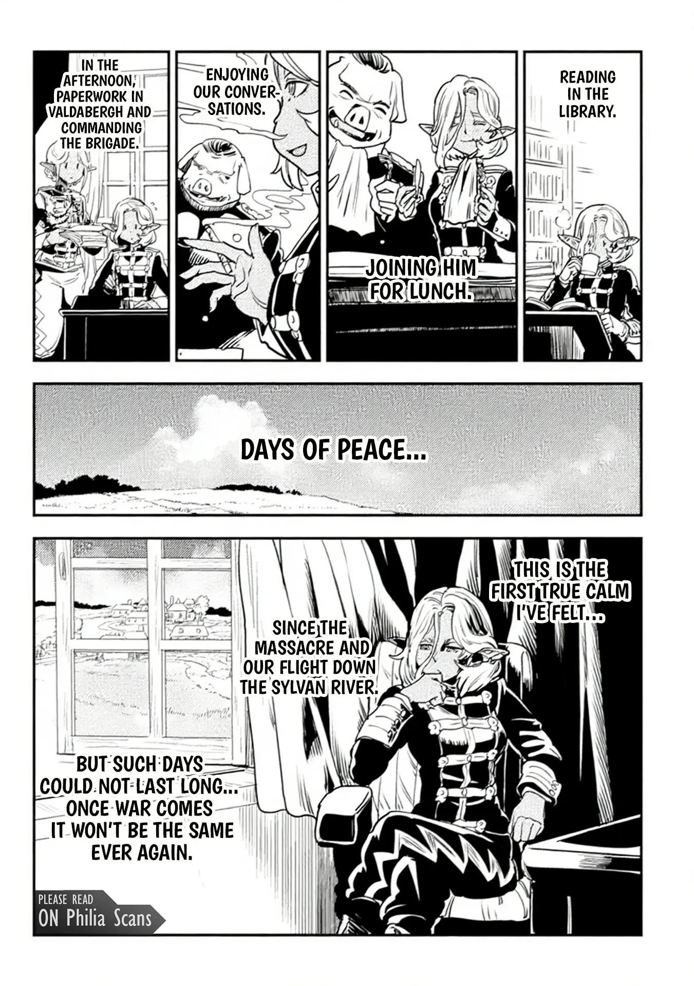 Orcsen Oukokushi – Yaban na Ooku no Kuni wa, Ikanishite Heiwa na Elf no Kuni wo Yakiharau ni Itatta ka Chapter 7 - page 35