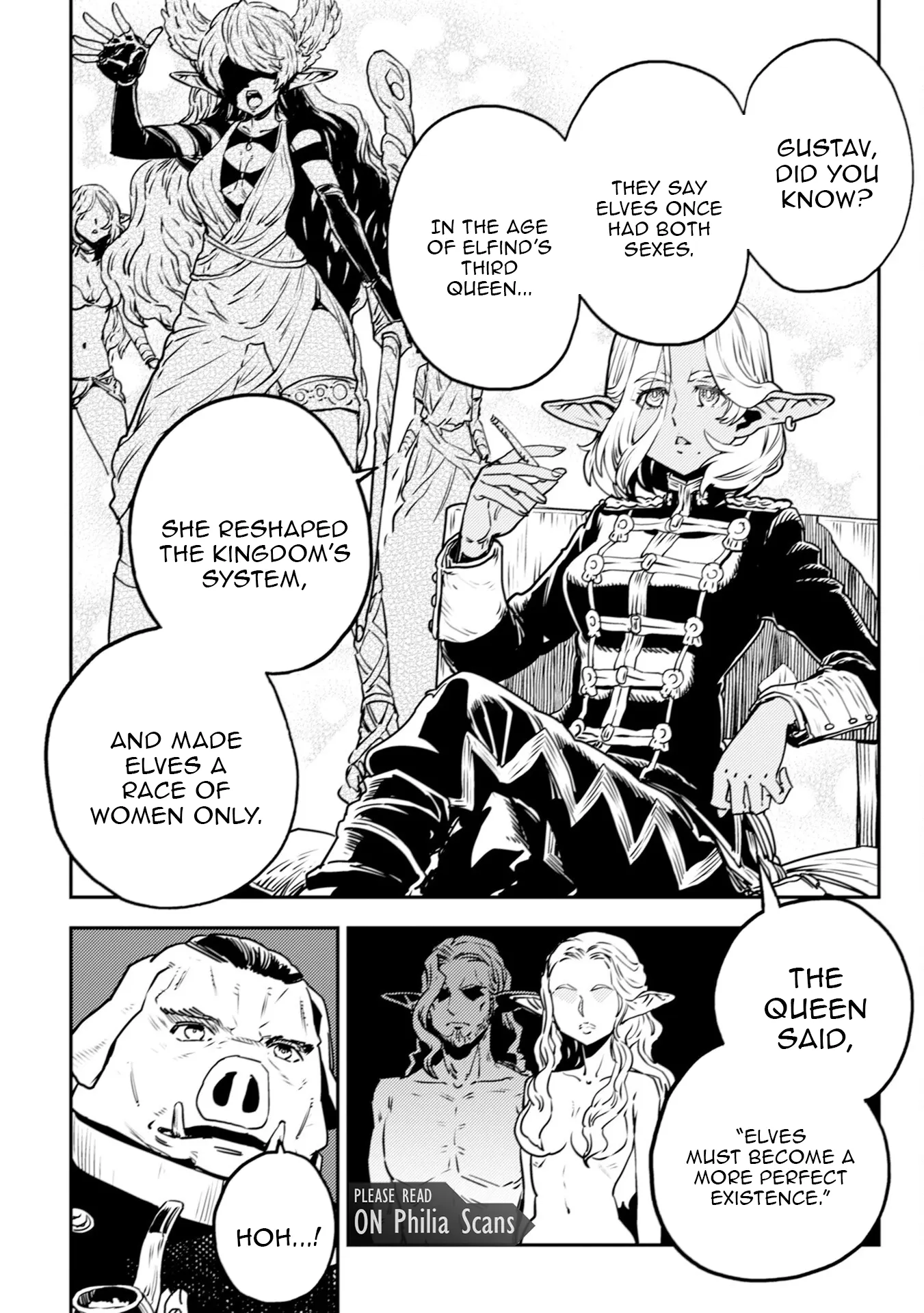 Orcsen Oukokushi – Yaban na Ooku no Kuni wa, Ikanishite Heiwa na Elf no Kuni wo Yakiharau ni Itatta ka Chapter 7 - page 40