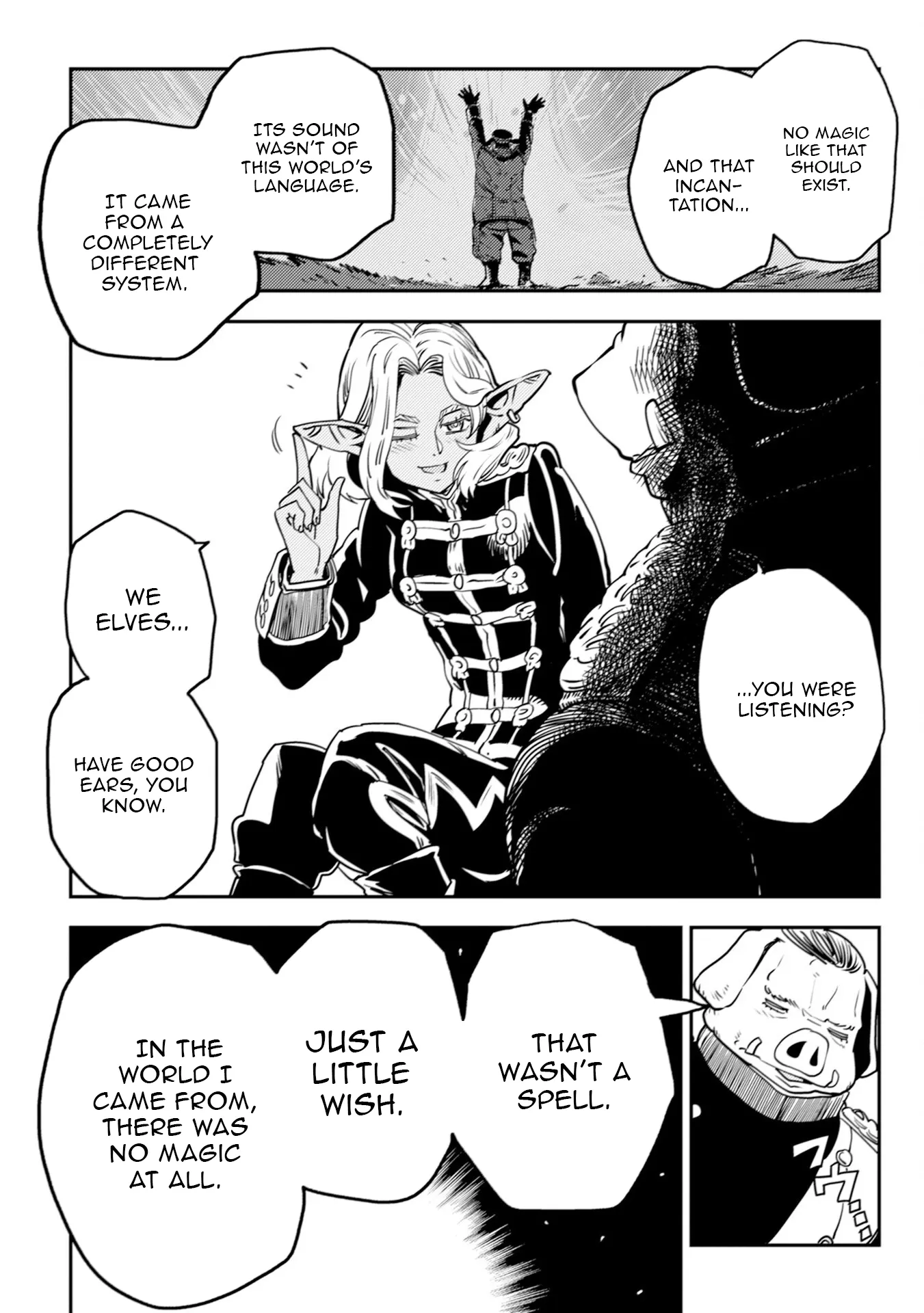 Orcsen Oukokushi – Yaban na Ooku no Kuni wa, Ikanishite Heiwa na Elf no Kuni wo Yakiharau ni Itatta ka Chapter 7 - page 48