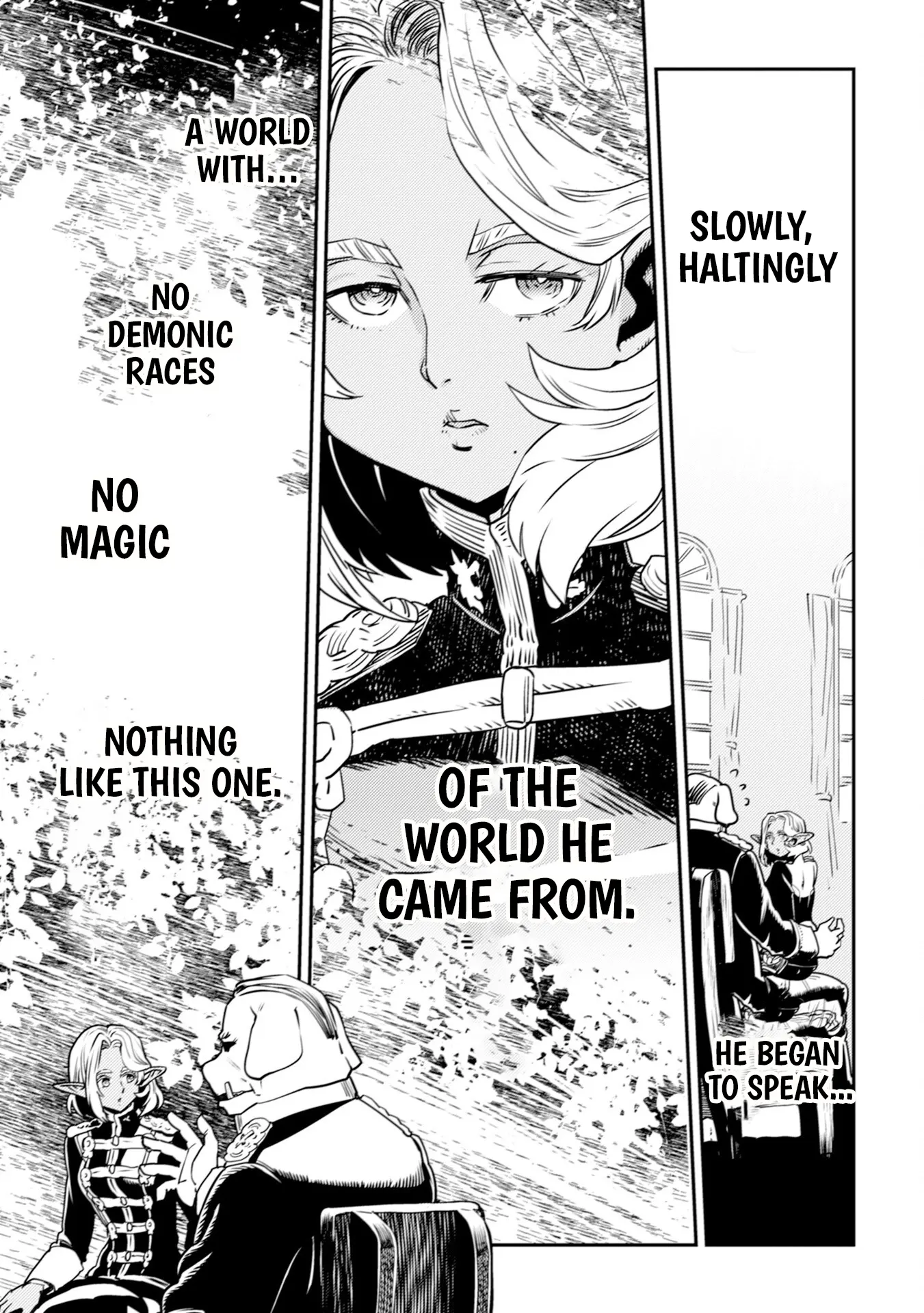 Orcsen Oukokushi – Yaban na Ooku no Kuni wa, Ikanishite Heiwa na Elf no Kuni wo Yakiharau ni Itatta ka Chapter 7 - page 49