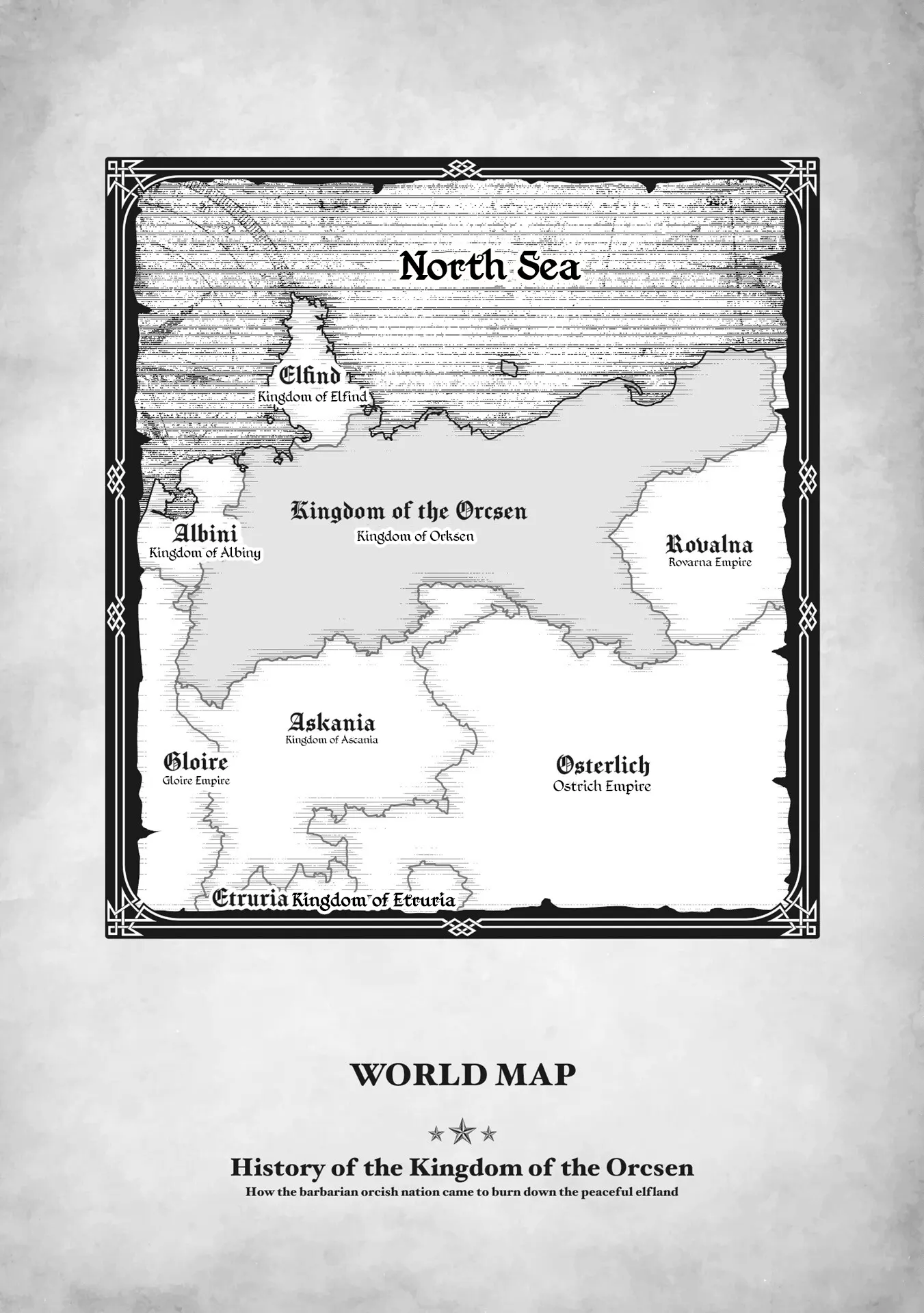 Orcsen Oukokushi – Yaban na Ooku no Kuni wa, Ikanishite Heiwa na Elf no Kuni wo Yakiharau ni Itatta ka Chapter 7 - page 6