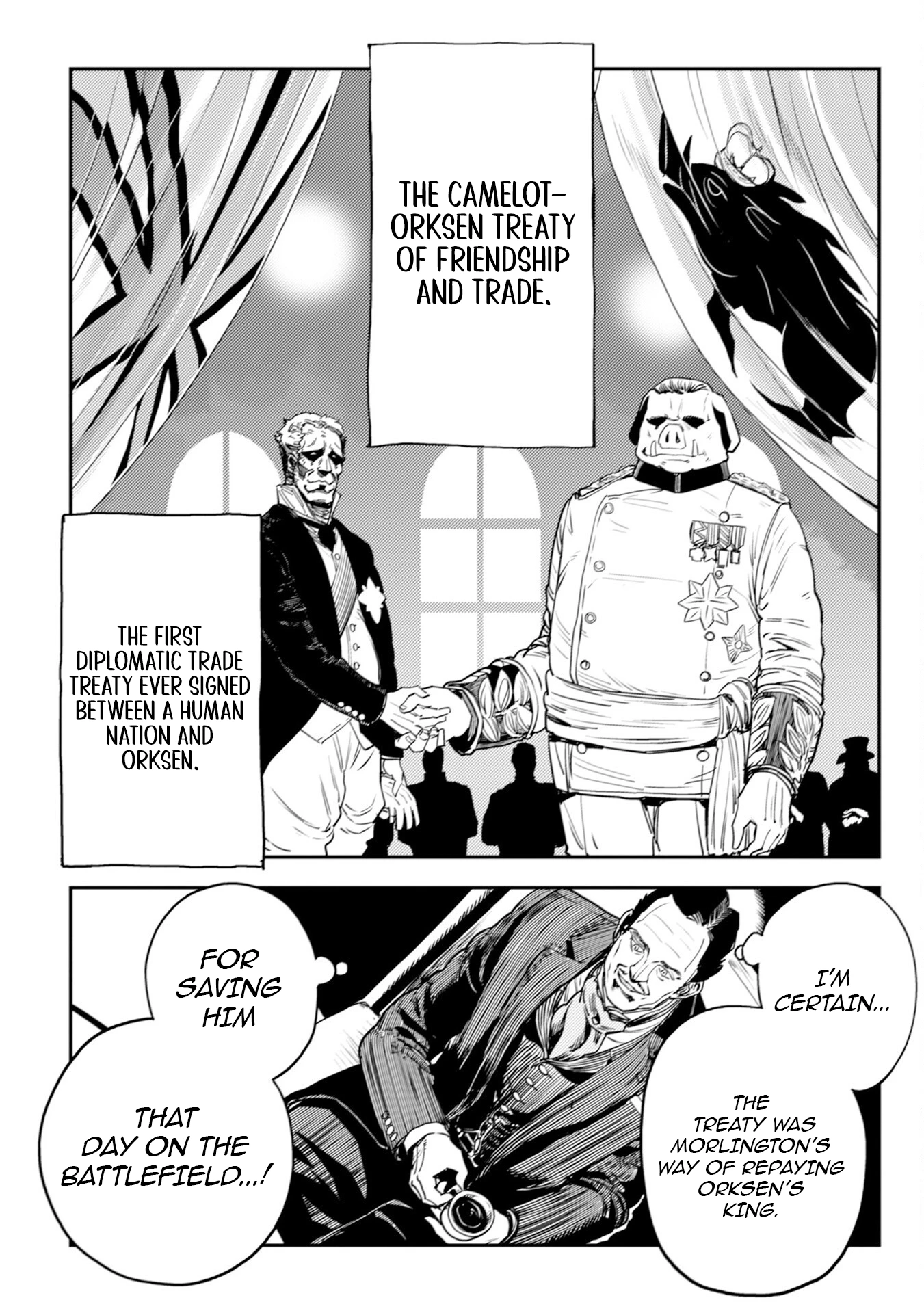 Orcsen Oukokushi – Yaban na Ooku no Kuni wa, Ikanishite Heiwa na Elf no Kuni wo Yakiharau ni Itatta ka Chapter 8 - page 18