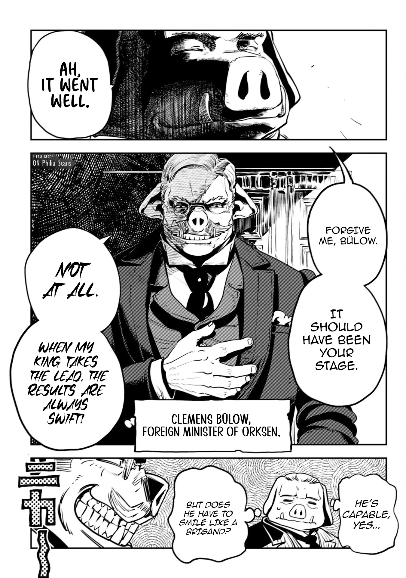 Orcsen Oukokushi – Yaban na Ooku no Kuni wa, Ikanishite Heiwa na Elf no Kuni wo Yakiharau ni Itatta ka Chapter 8 - page 28