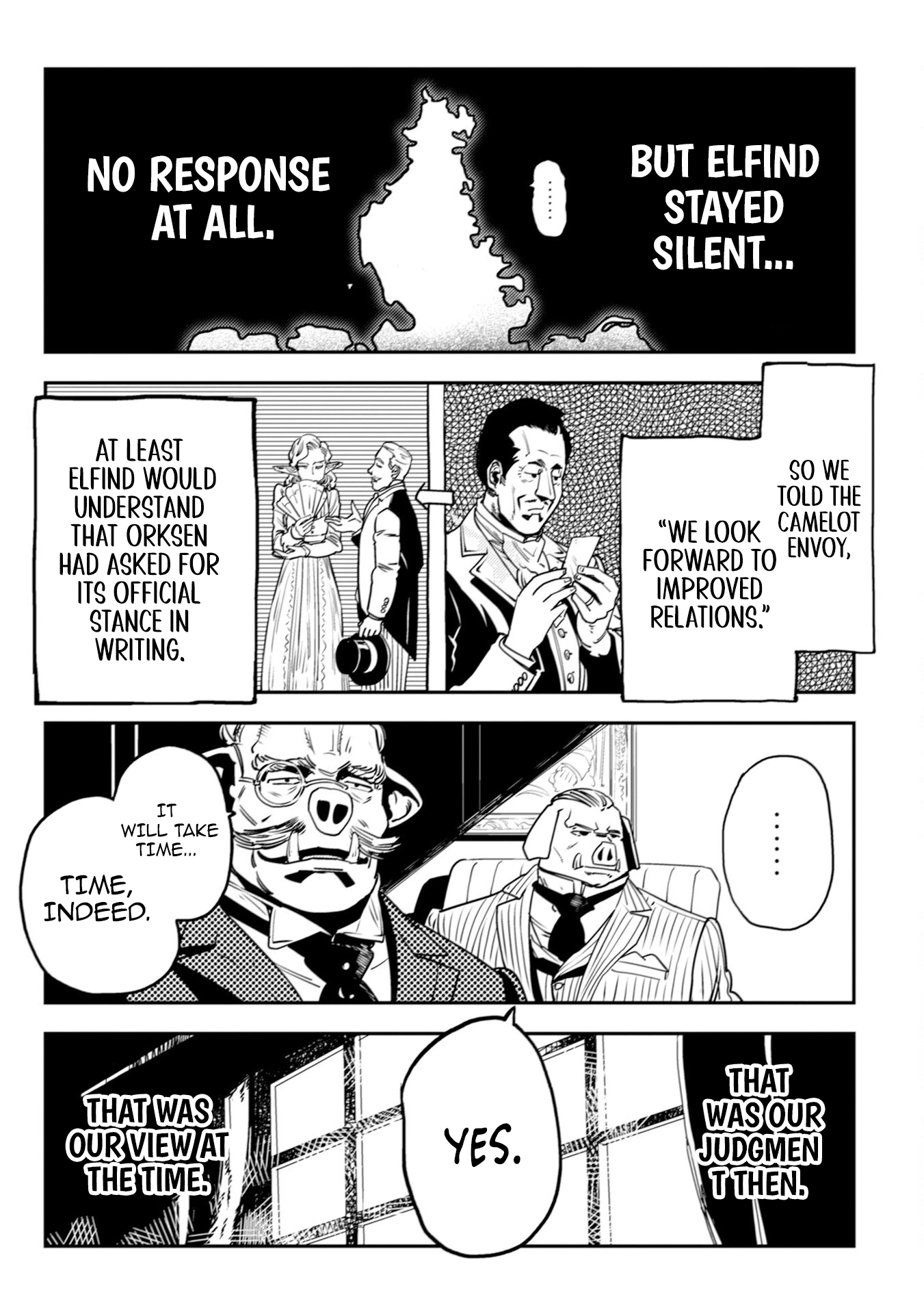 Orcsen Oukokushi – Yaban na Ooku no Kuni wa, Ikanishite Heiwa na Elf no Kuni wo Yakiharau ni Itatta ka Chapter 8 - page 31