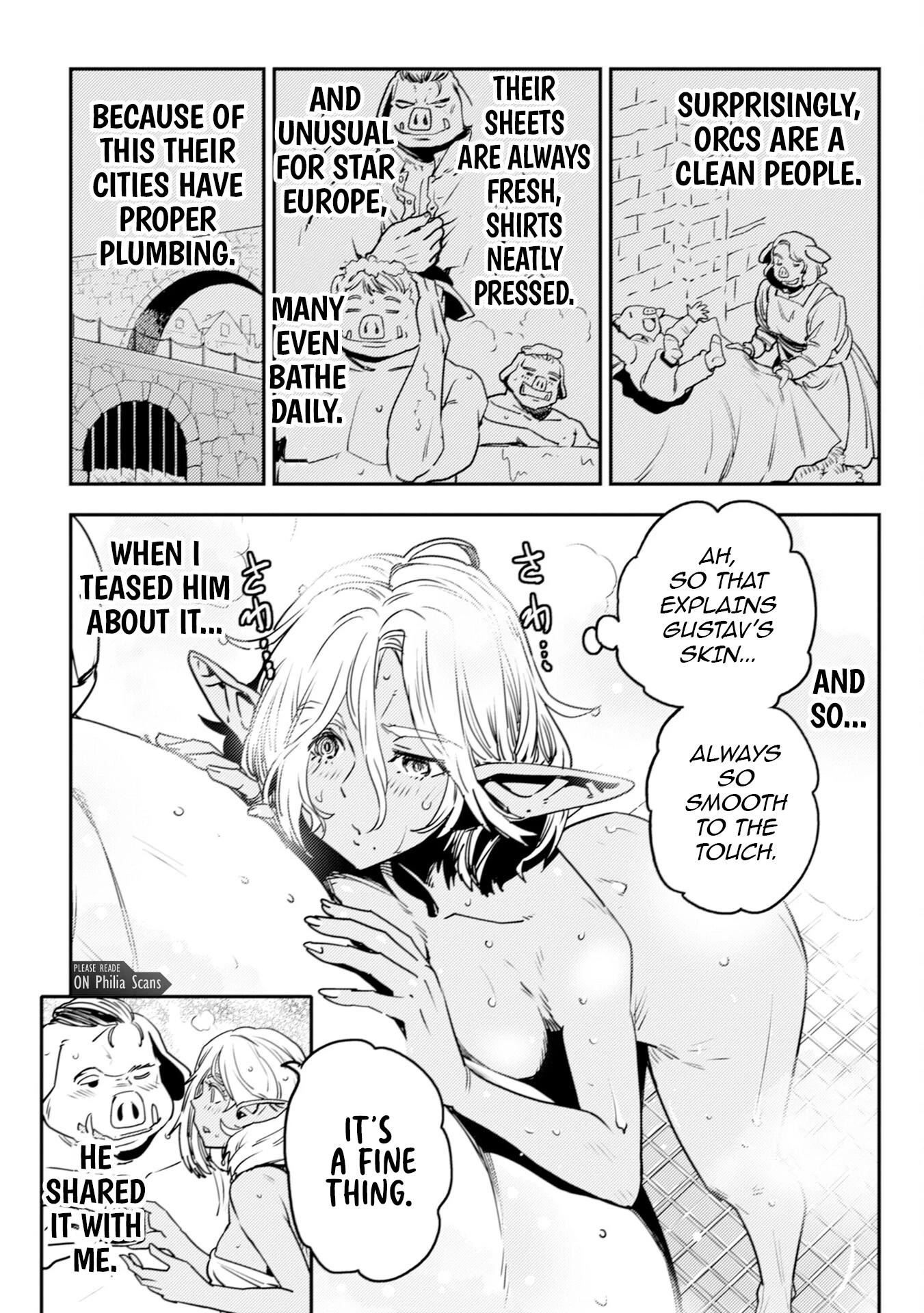 Orcsen Oukokushi – Yaban na Ooku no Kuni wa, Ikanishite Heiwa na Elf no Kuni wo Yakiharau ni Itatta ka Chapter 8 - page 36