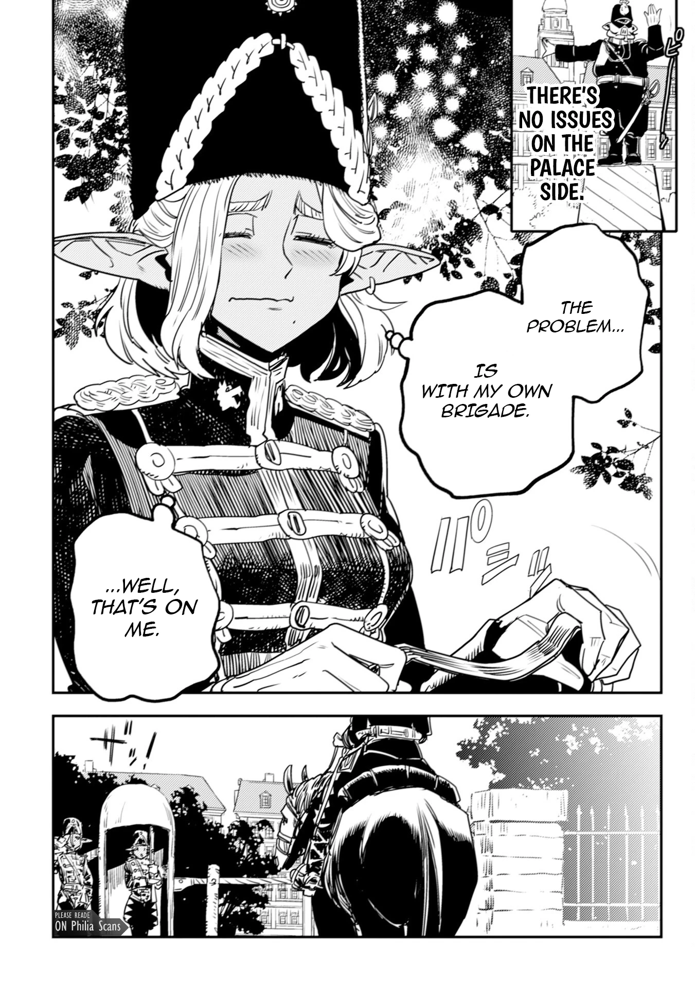 Orcsen Oukokushi – Yaban na Ooku no Kuni wa, Ikanishite Heiwa na Elf no Kuni wo Yakiharau ni Itatta ka Chapter 8 - page 44
