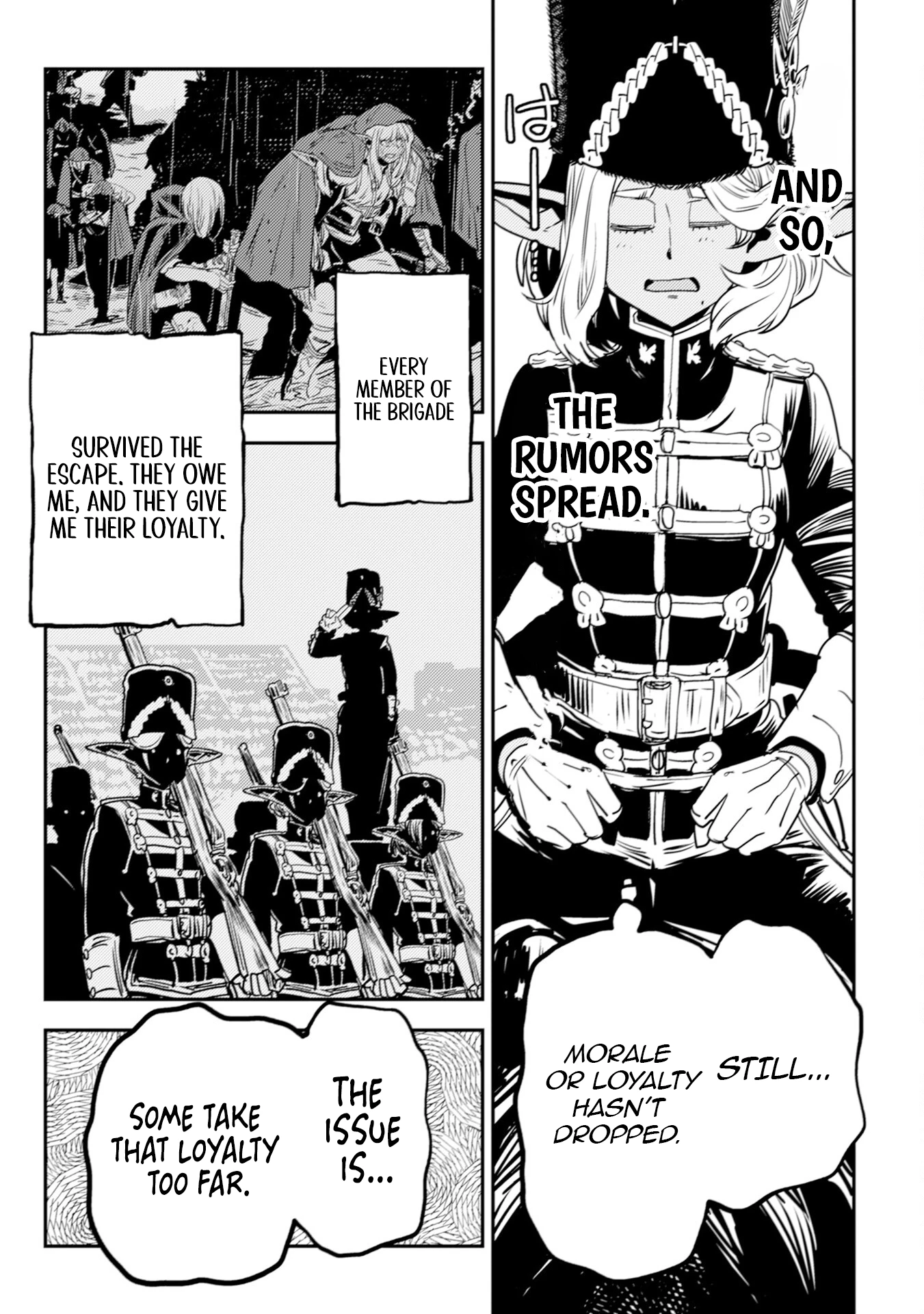 Orcsen Oukokushi – Yaban na Ooku no Kuni wa, Ikanishite Heiwa na Elf no Kuni wo Yakiharau ni Itatta ka Chapter 8 - page 51