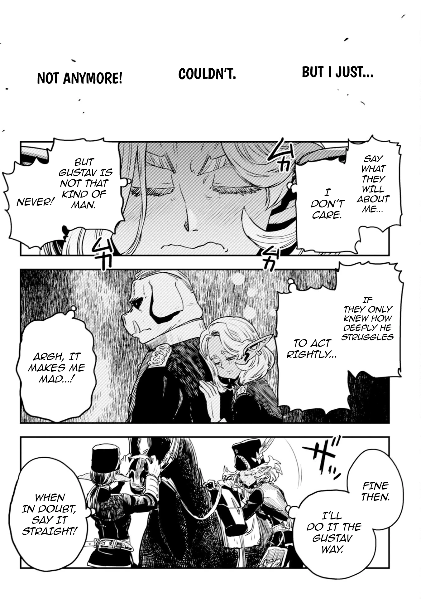 Orcsen Oukokushi – Yaban na Ooku no Kuni wa, Ikanishite Heiwa na Elf no Kuni wo Yakiharau ni Itatta ka Chapter 8 - page 53