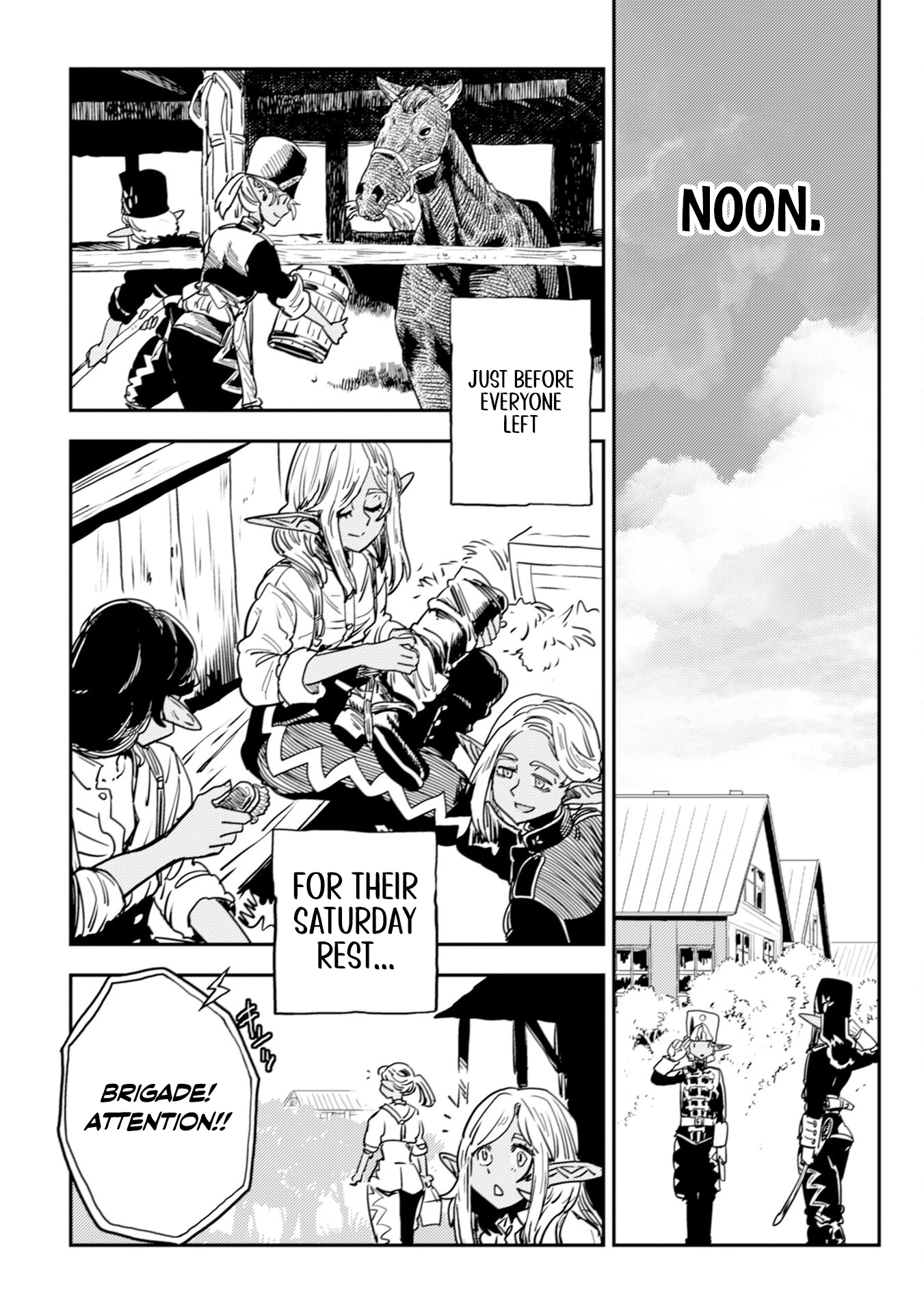 Orcsen Oukokushi – Yaban na Ooku no Kuni wa, Ikanishite Heiwa na Elf no Kuni wo Yakiharau ni Itatta ka Chapter 8 - page 54