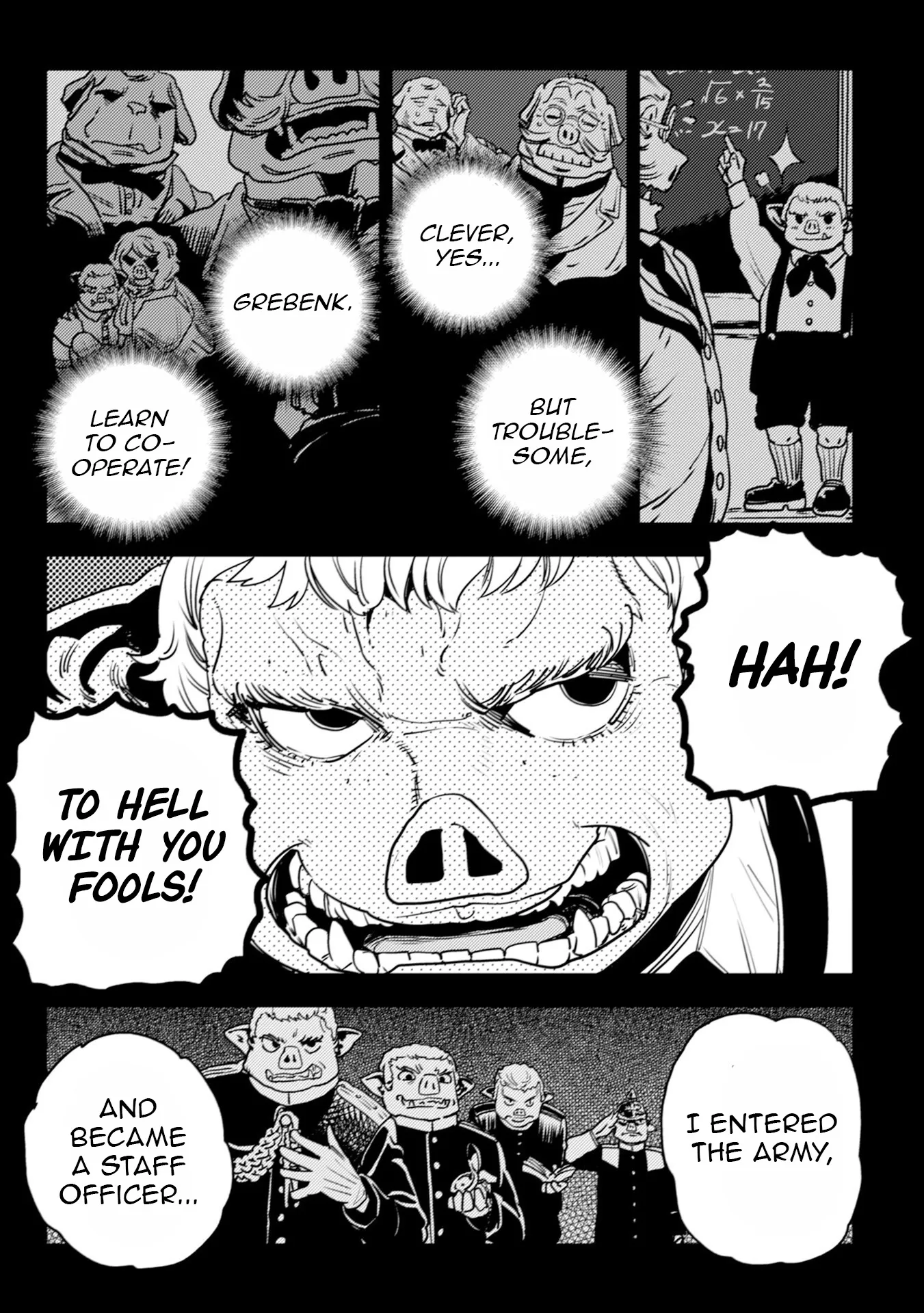 Orcsen Oukokushi – Yaban na Ooku no Kuni wa, Ikanishite Heiwa na Elf no Kuni wo Yakiharau ni Itatta ka Chapter 9 - page 23