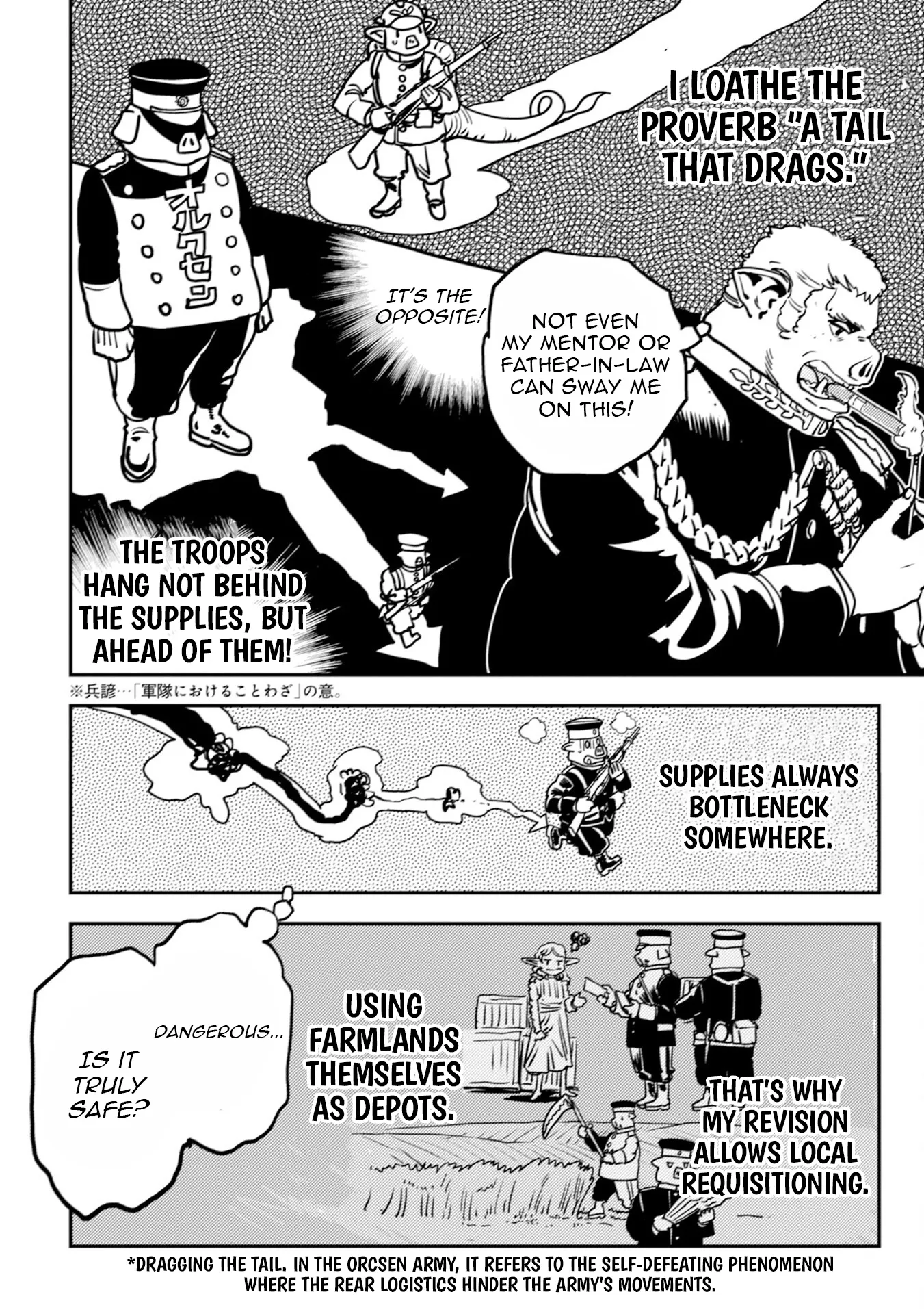 Orcsen Oukokushi – Yaban na Ooku no Kuni wa, Ikanishite Heiwa na Elf no Kuni wo Yakiharau ni Itatta ka Chapter 9 - page 28