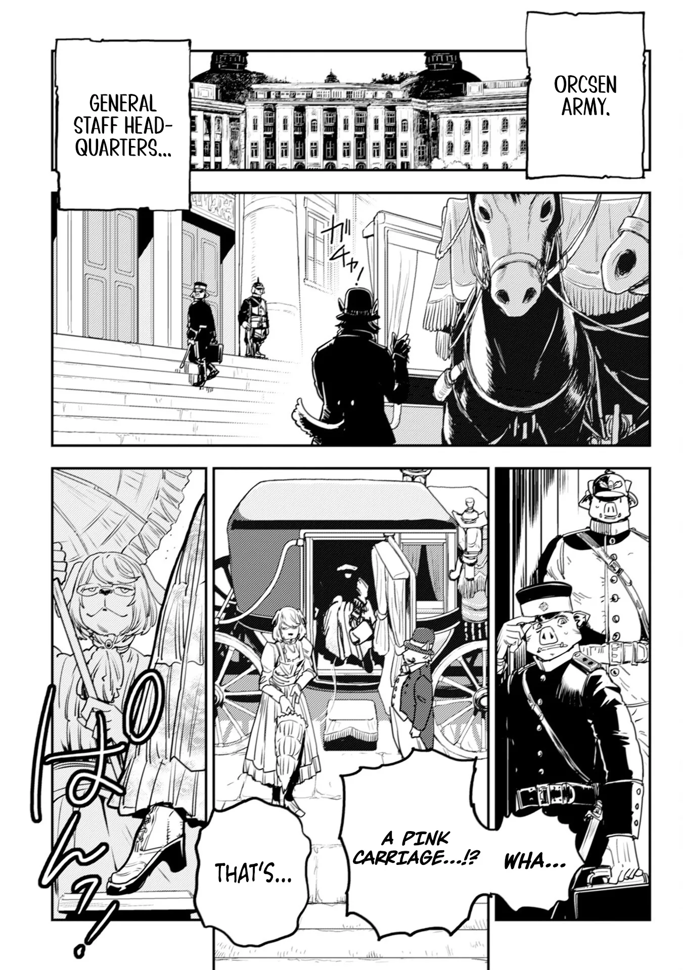 Orcsen Oukokushi – Yaban na Ooku no Kuni wa, Ikanishite Heiwa na Elf no Kuni wo Yakiharau ni Itatta ka Chapter 9 - page 2