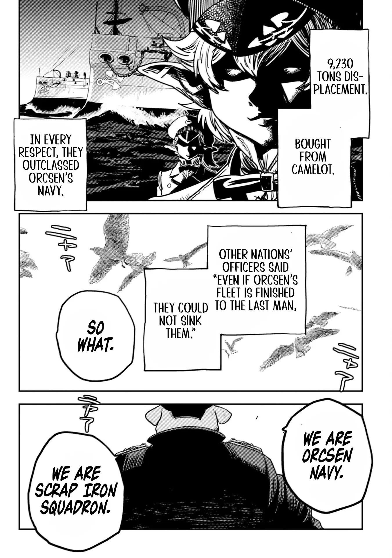 Orcsen Oukokushi – Yaban na Ooku no Kuni wa, Ikanishite Heiwa na Elf no Kuni wo Yakiharau ni Itatta ka Chapter 9 - page 43