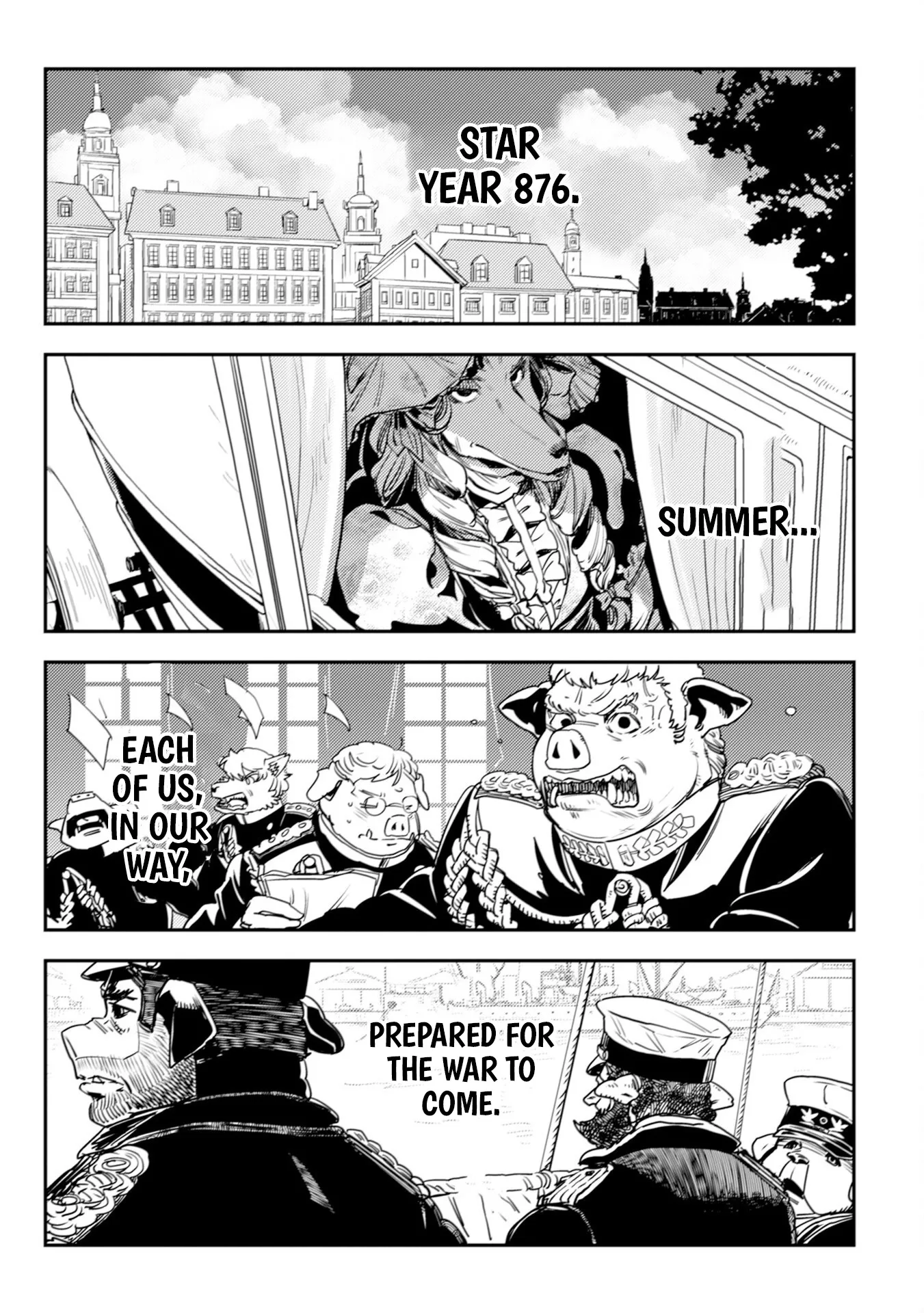 Orcsen Oukokushi – Yaban na Ooku no Kuni wa, Ikanishite Heiwa na Elf no Kuni wo Yakiharau ni Itatta ka Chapter 9 - page 45