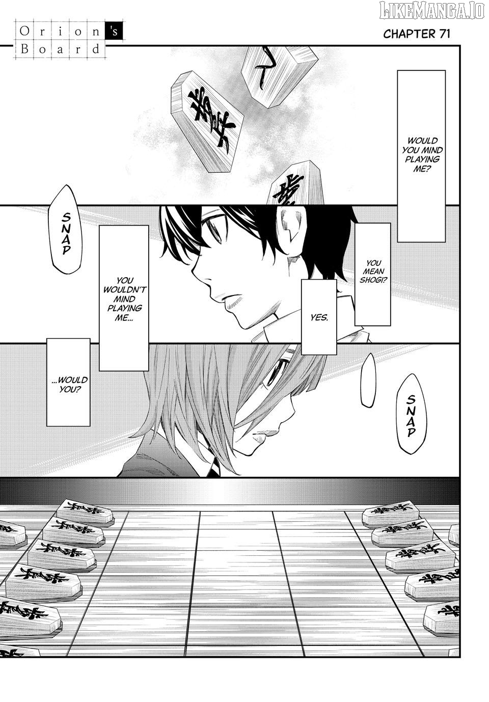 Banjou no Orion Chapter 71 - page 1