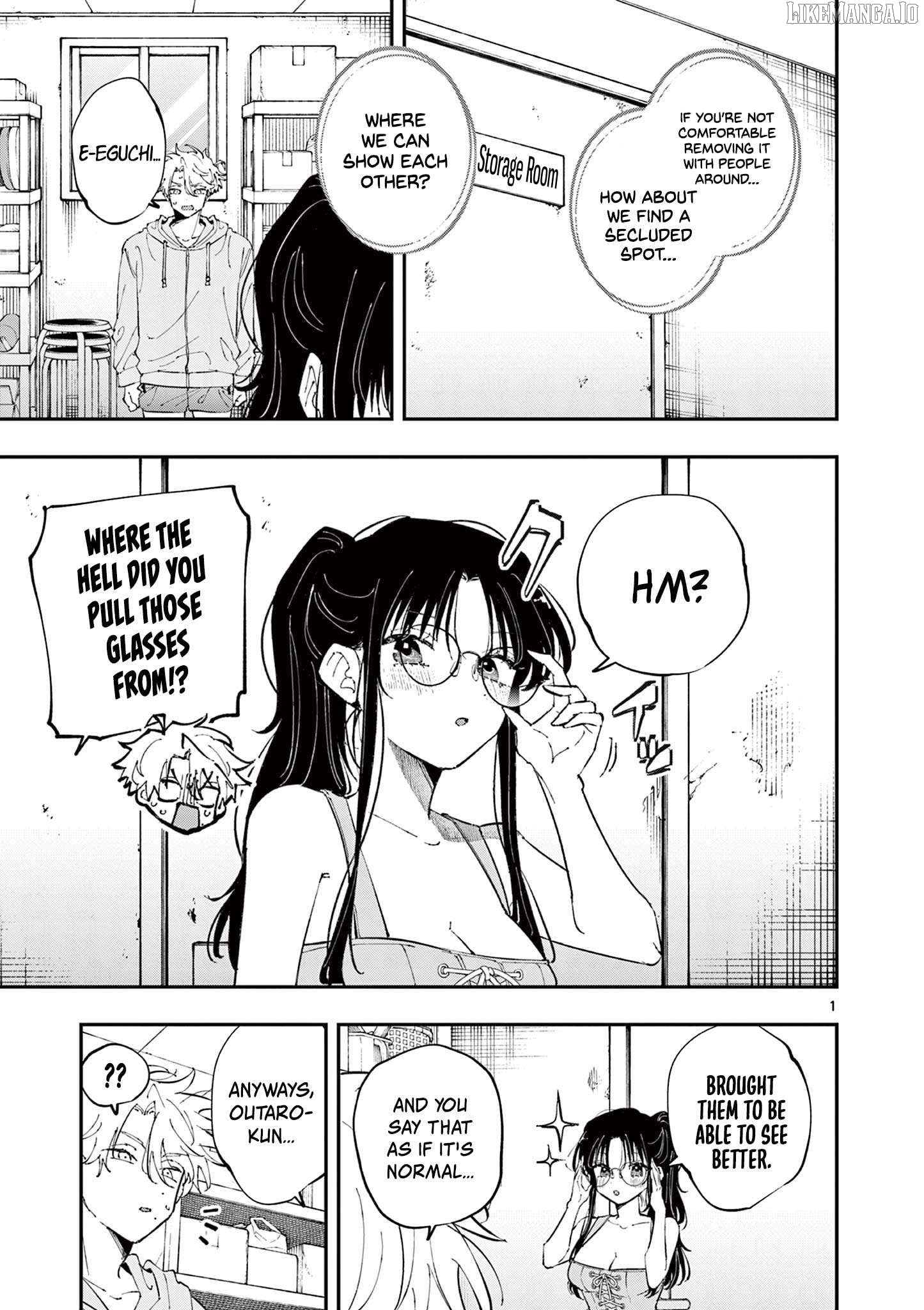 The Person Sitting Next to Me Looking at Me with Perverted Eyes Chapter 69 - page 1