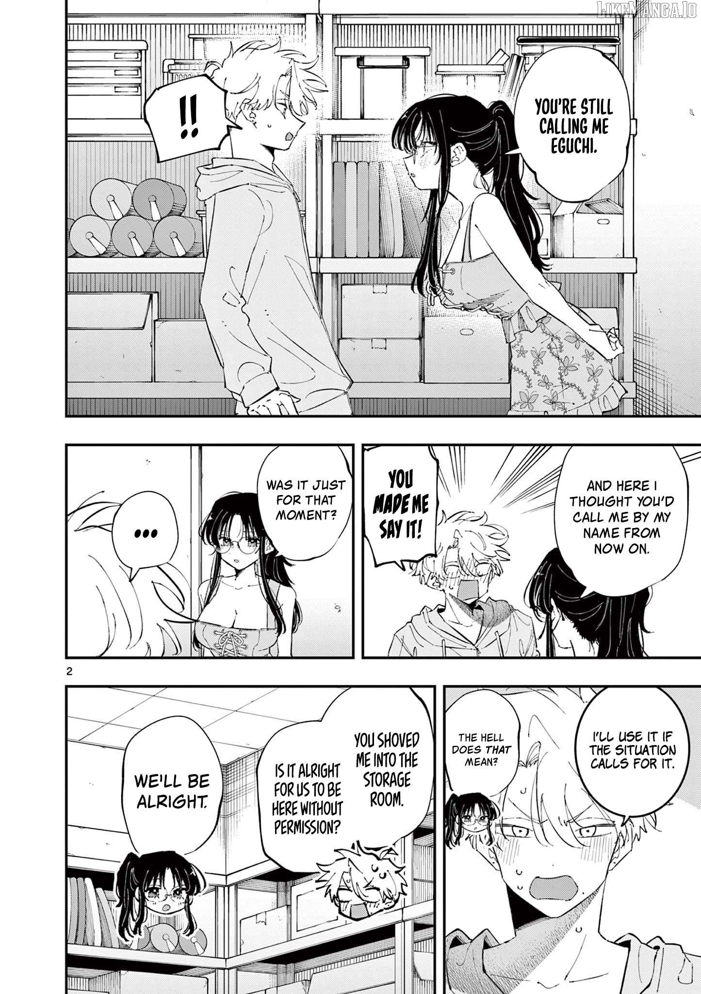 The Person Sitting Next to Me Looking at Me with Perverted Eyes Chapter 69 - page 2