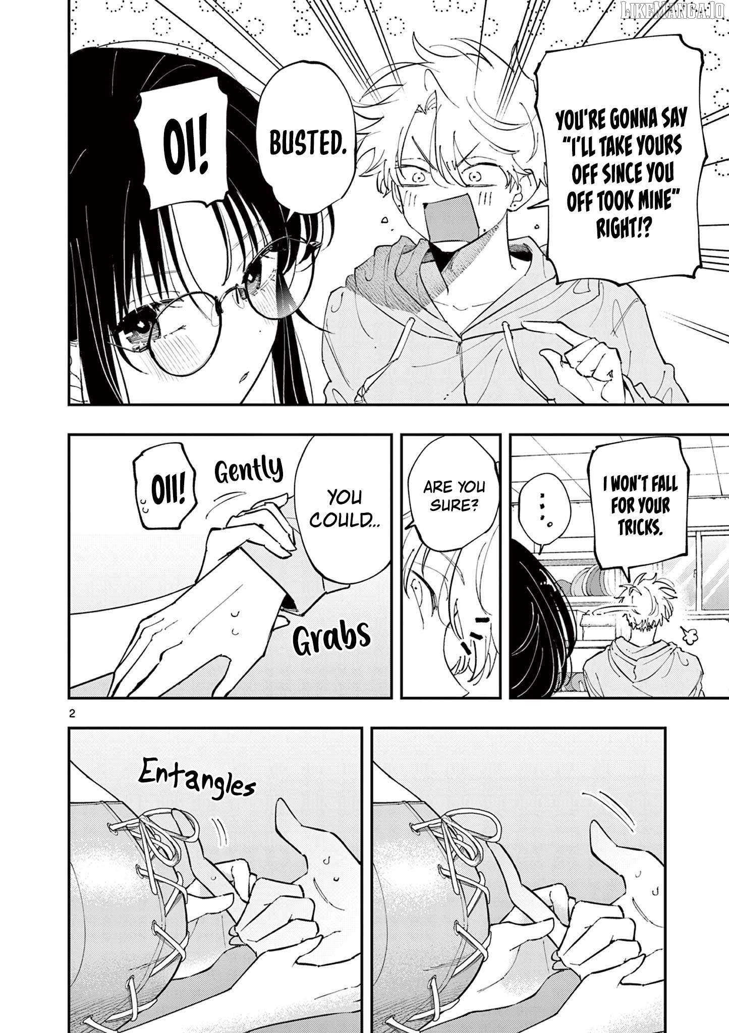 The Person Sitting Next to Me Looking at Me with Perverted Eyes Chapter 70 - page 2