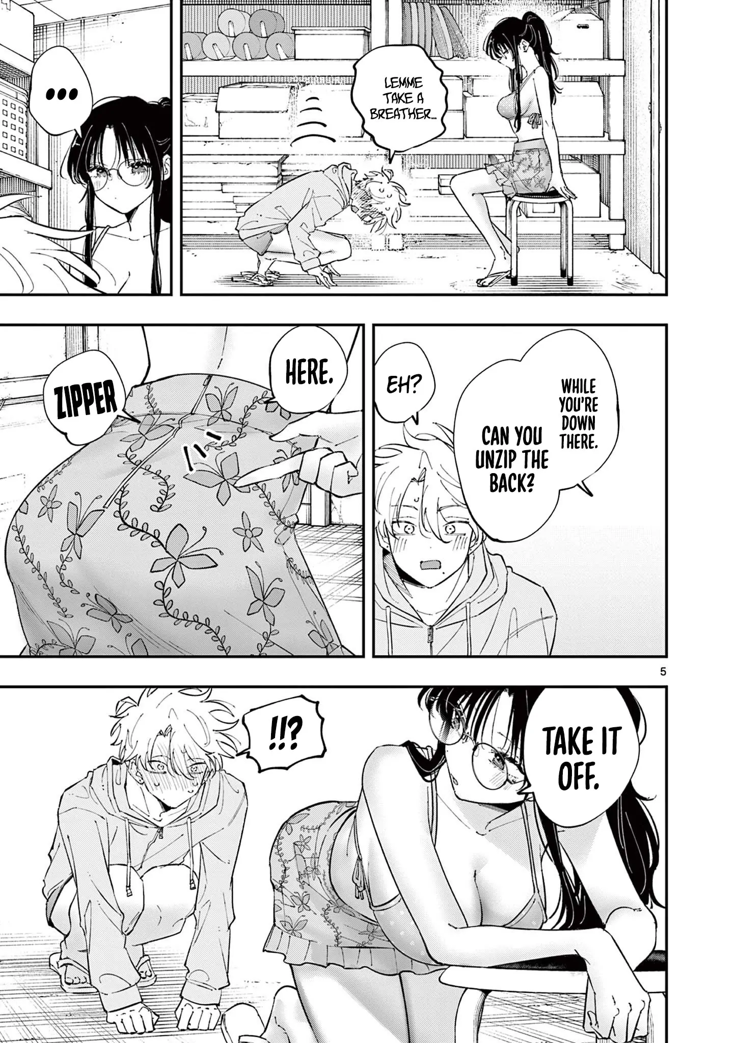The Person Sitting Next to Me Looking at Me with Perverted Eyes Chapter 71 - page 5