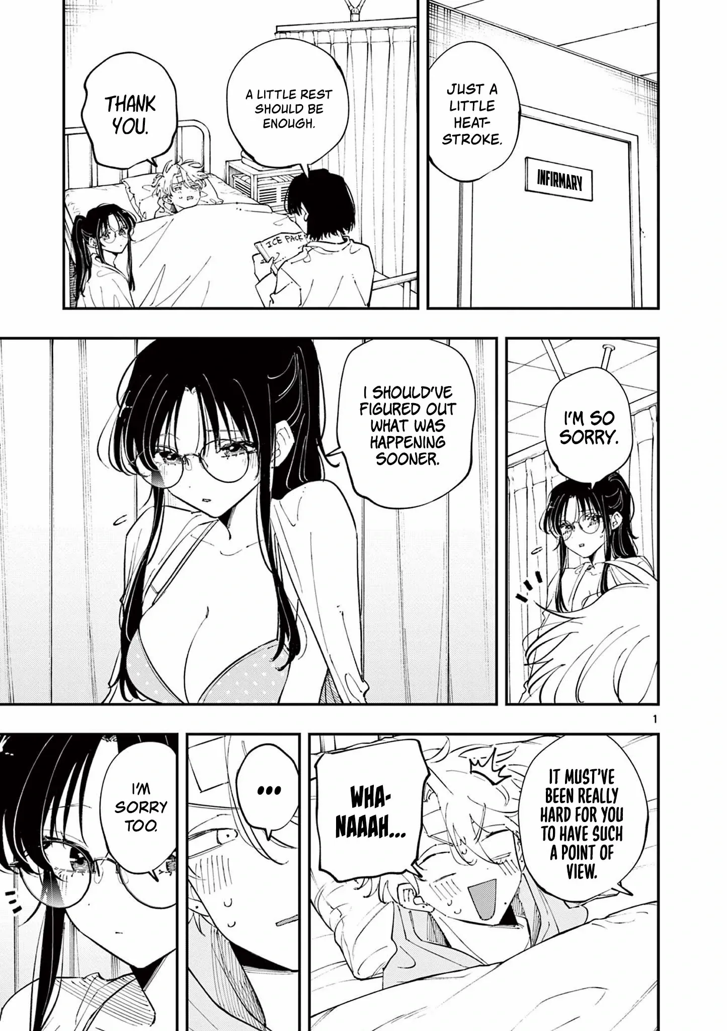 The Person Sitting Next to Me Looking at Me with Perverted Eyes Chapter 72 - page 1