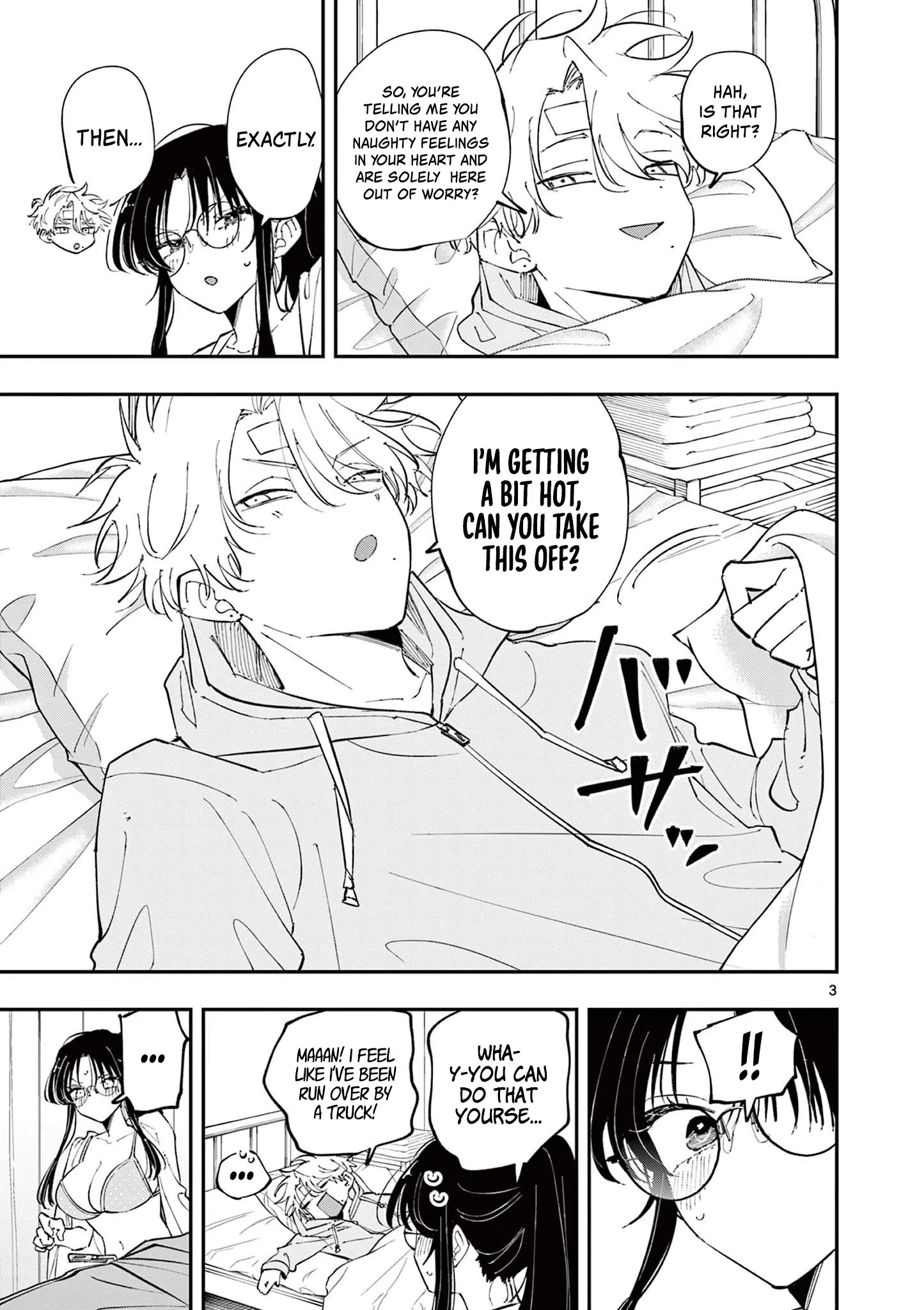 The Person Sitting Next to Me Looking at Me with Perverted Eyes Chapter 72 - page 3