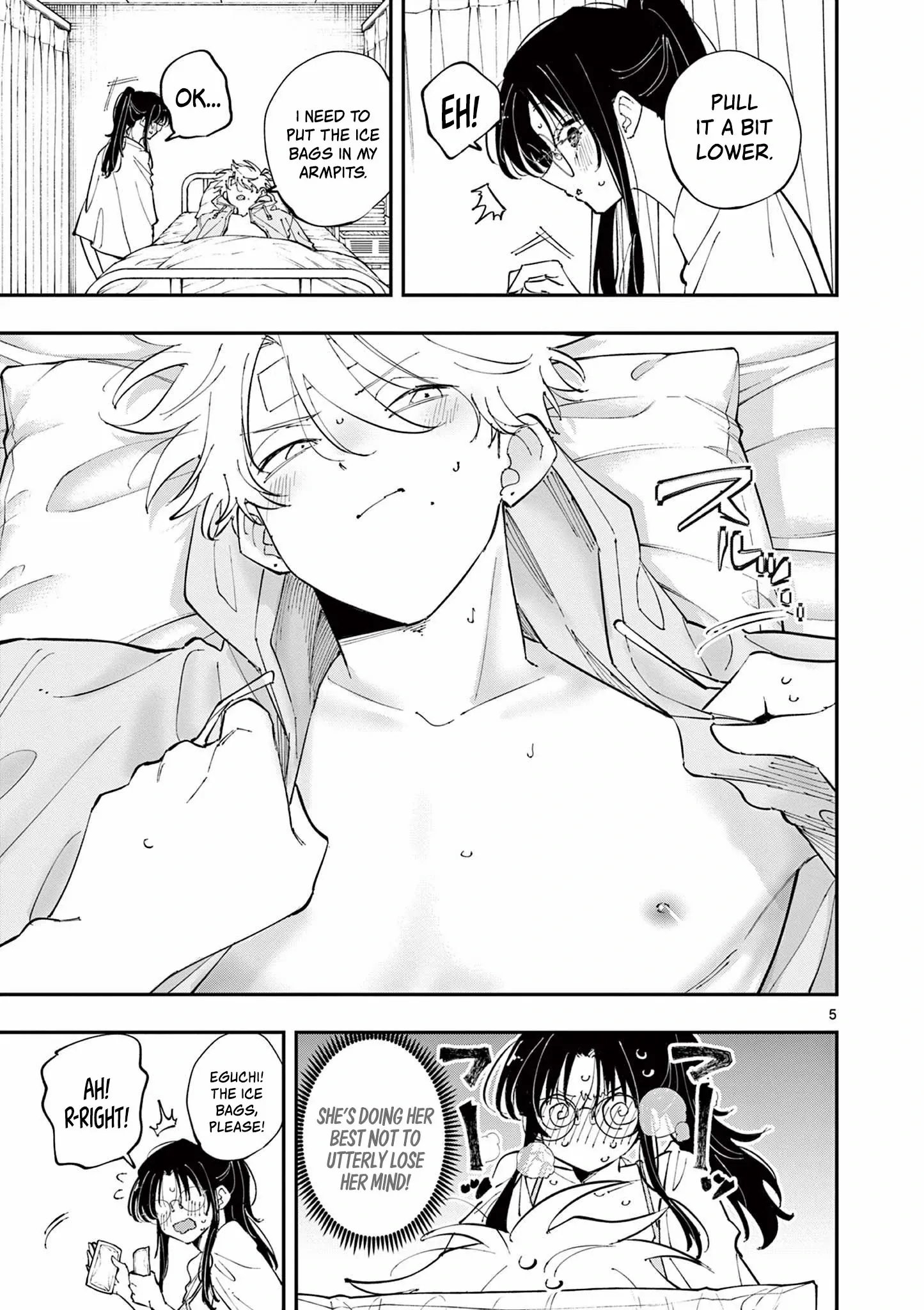 The Person Sitting Next to Me Looking at Me with Perverted Eyes Chapter 72 - page 5