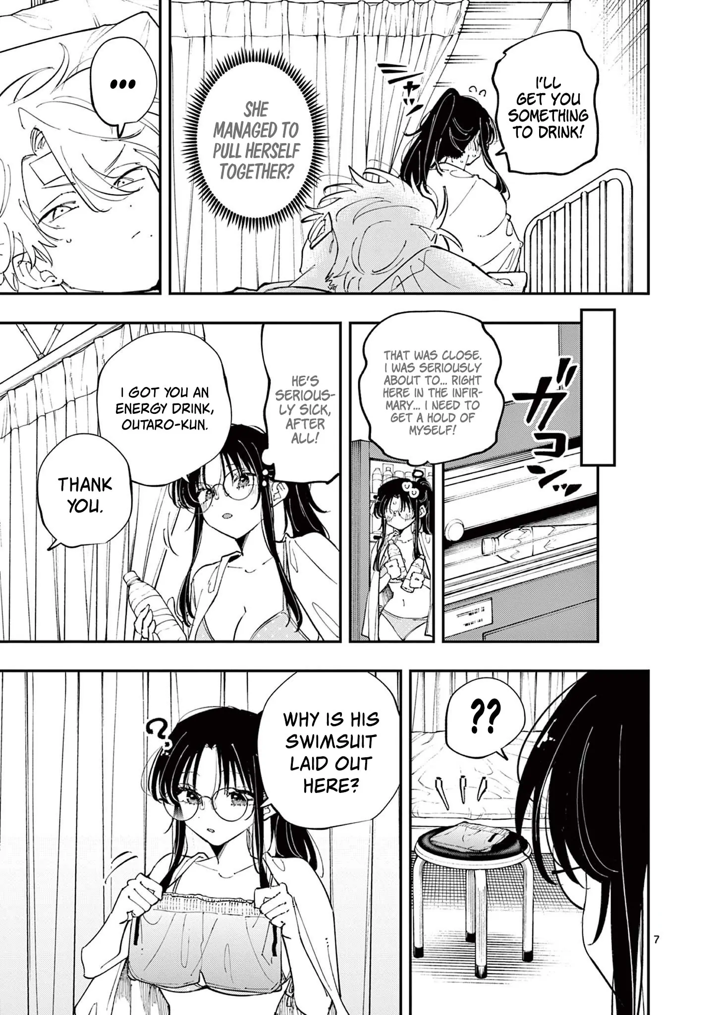 The Person Sitting Next to Me Looking at Me with Perverted Eyes Chapter 72 - page 7