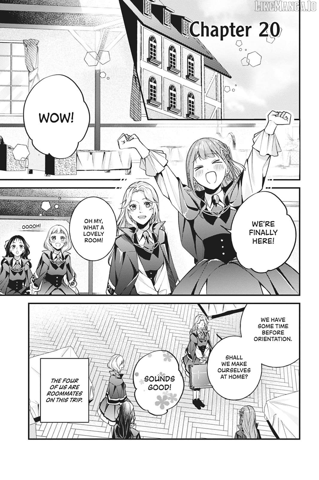 I Was Reincarnated as the Heroine on the Verge of a Bad Ending, and I'm Determined to Fall in Love! Chapter 20 - page 1