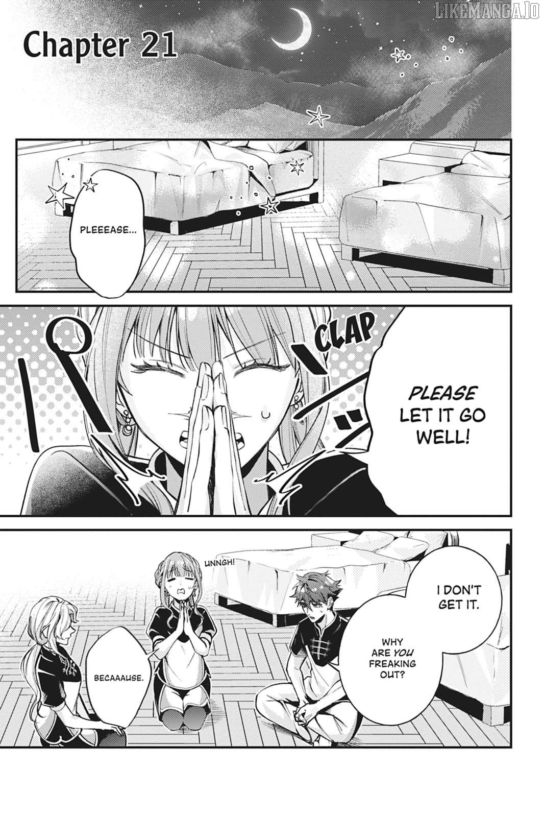 I Was Reincarnated as the Heroine on the Verge of a Bad Ending, and I'm Determined to Fall in Love! Chapter 21 - page 1