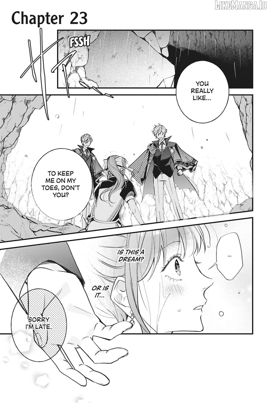 I Was Reincarnated as the Heroine on the Verge of a Bad Ending, and I'm Determined to Fall in Love! Chapter 23 - page 1