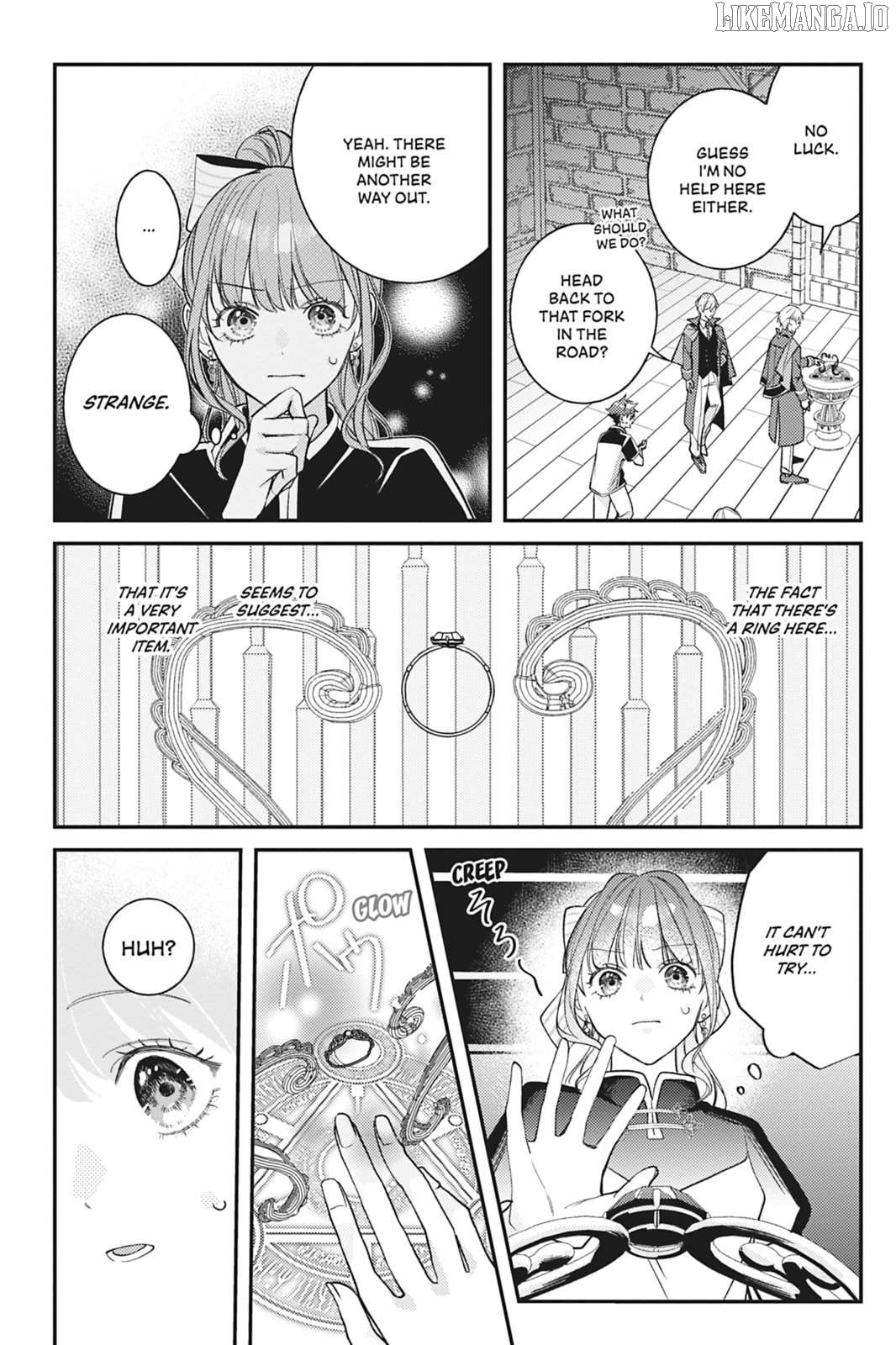 I Was Reincarnated as the Heroine on the Verge of a Bad Ending, and I'm Determined to Fall in Love! Chapter 23 - page 34