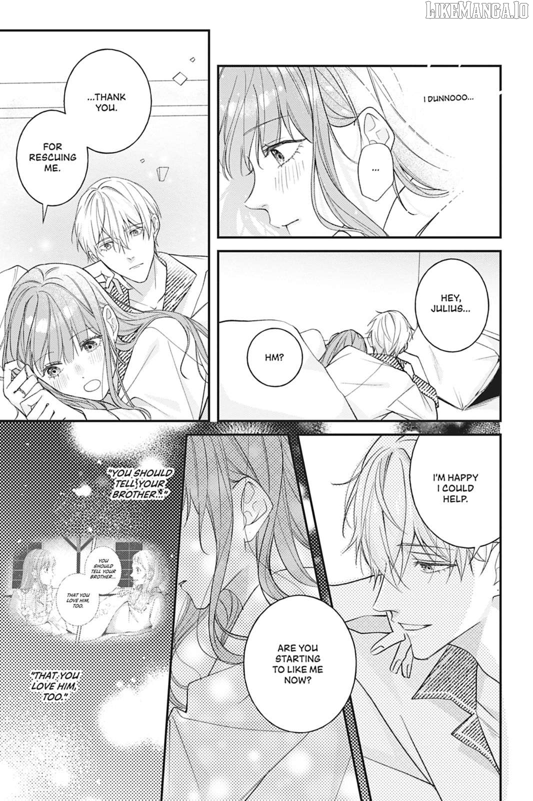I Was Reincarnated as the Heroine on the Verge of a Bad Ending, and I'm Determined to Fall in Love! Chapter 24 - page 7