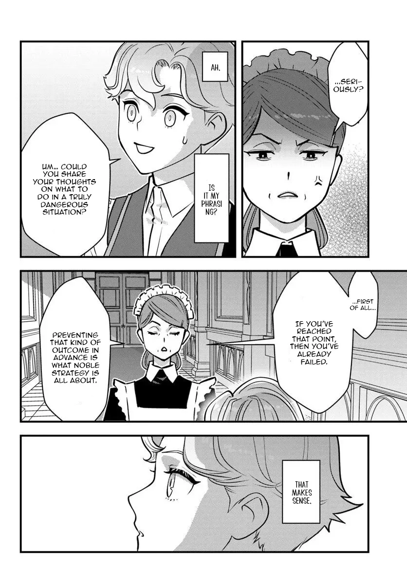 Kuzuless Oblige 18-kin ge sekai no kuzu akuyaku ni tensei shite shimatta ore wa, gensaku chishiki no chikara de dōshite mo mobu jinsei o tsukamitoritai. Chapter 7.2 - page 8