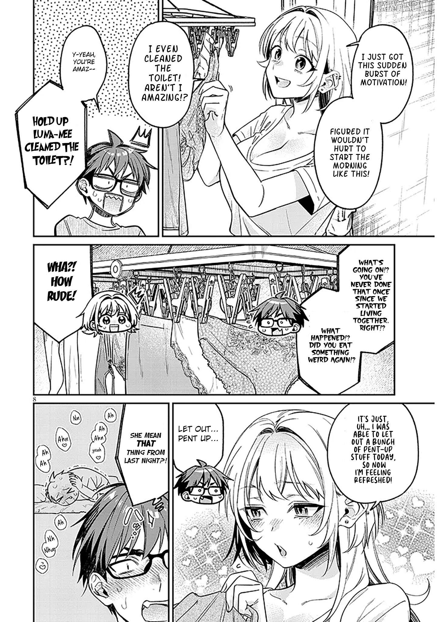 A Quirky Girl Is Inviting Me to Bed Chapter 15.1 - page 8
