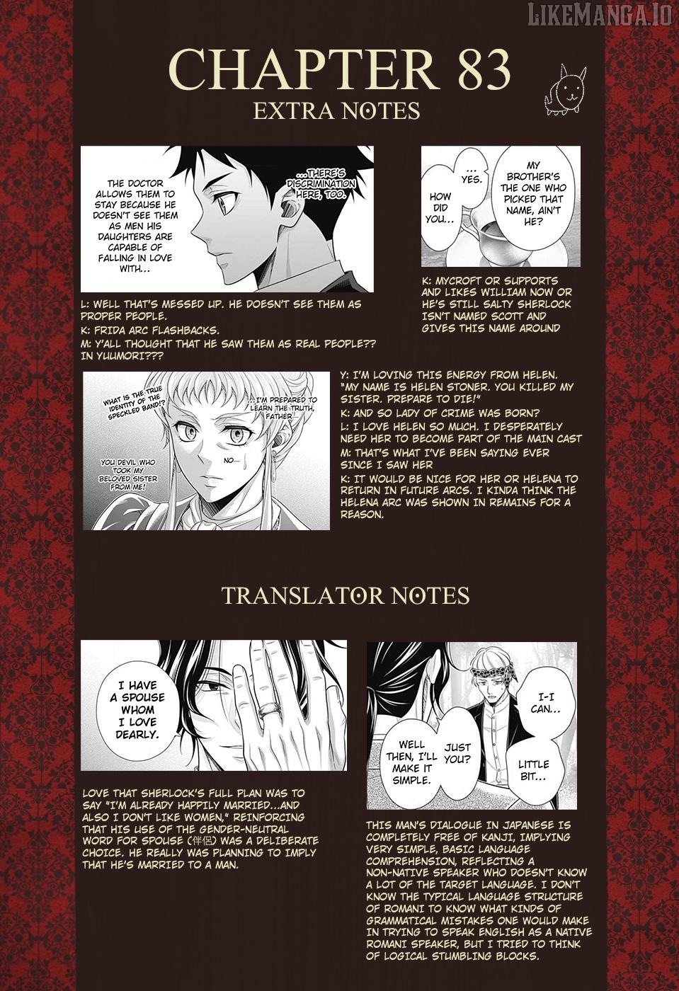 Yukoku no Moriarty Chapter 83 - page 38