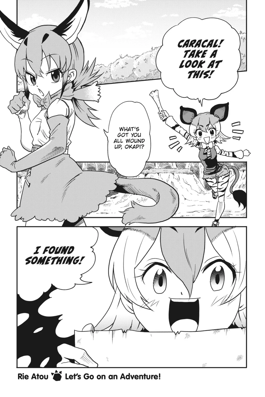 Kemono Friends Comic A La Carte Japari Park Anthology Chapter 36 - page 1