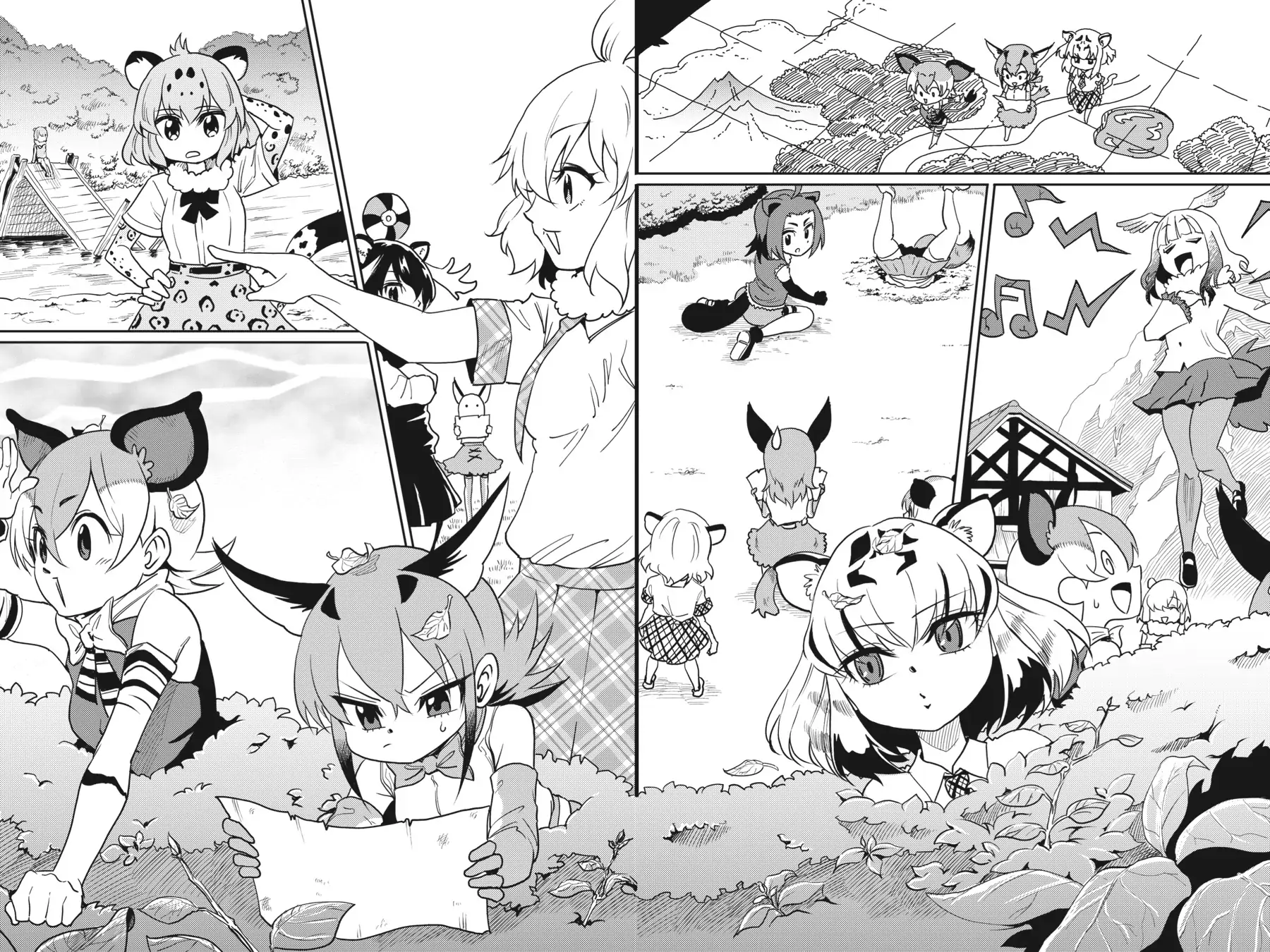 Kemono Friends Comic A La Carte Japari Park Anthology Chapter 36 - page 6