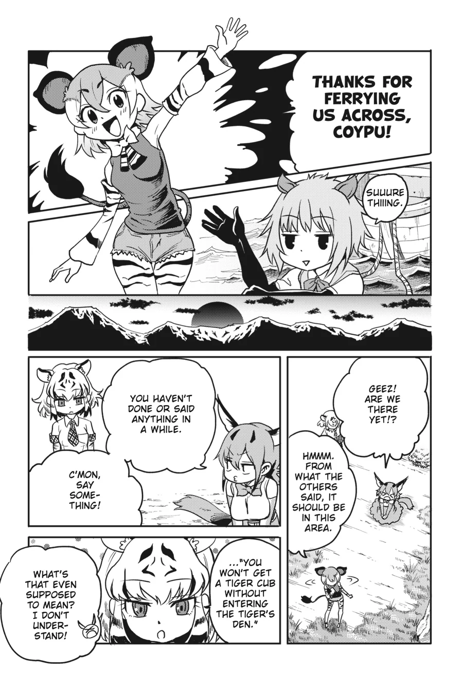 Kemono Friends Comic A La Carte Japari Park Anthology Chapter 36 - page 8