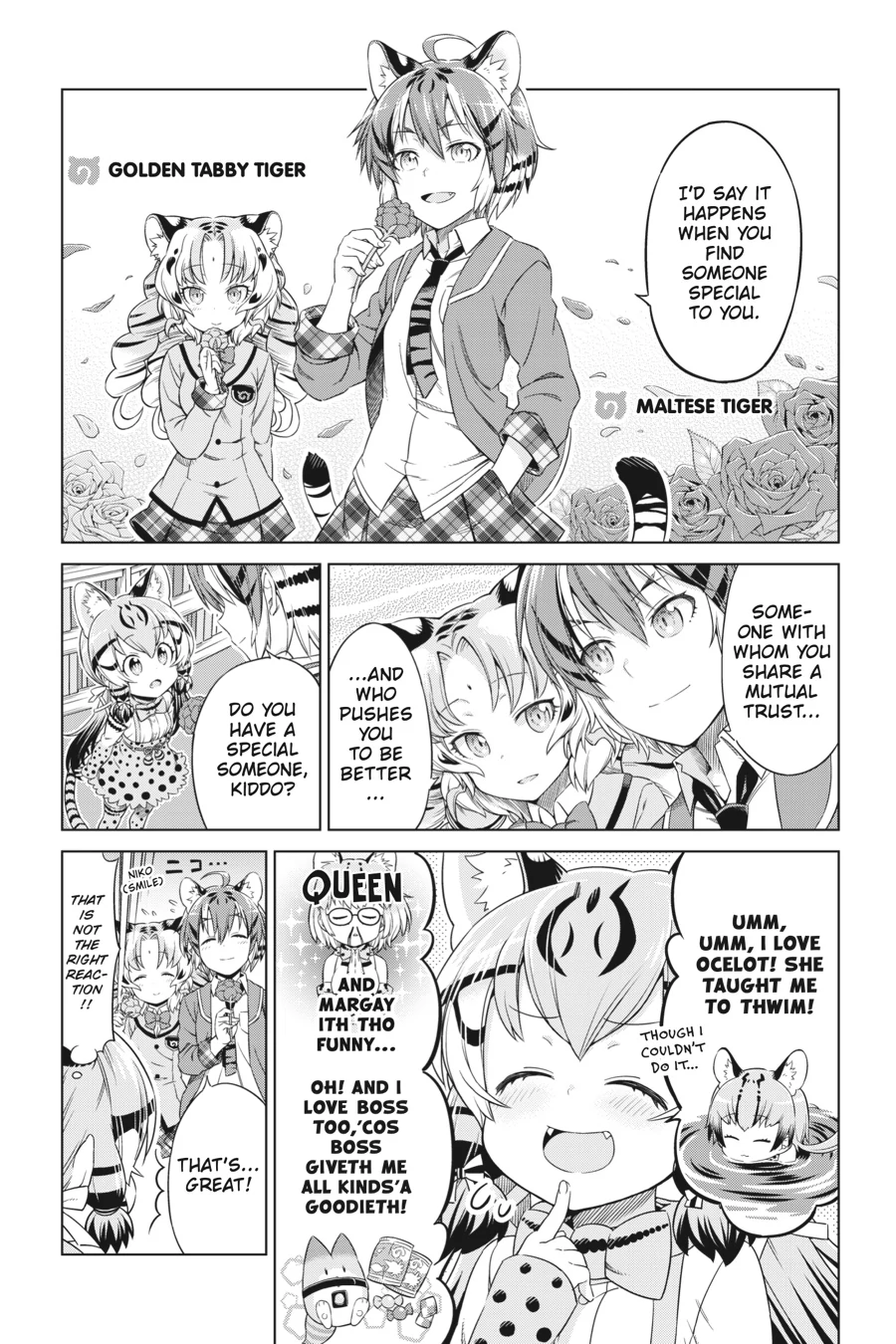Kemono Friends Comic A La Carte Japari Park Anthology Chapter 38 - page 4