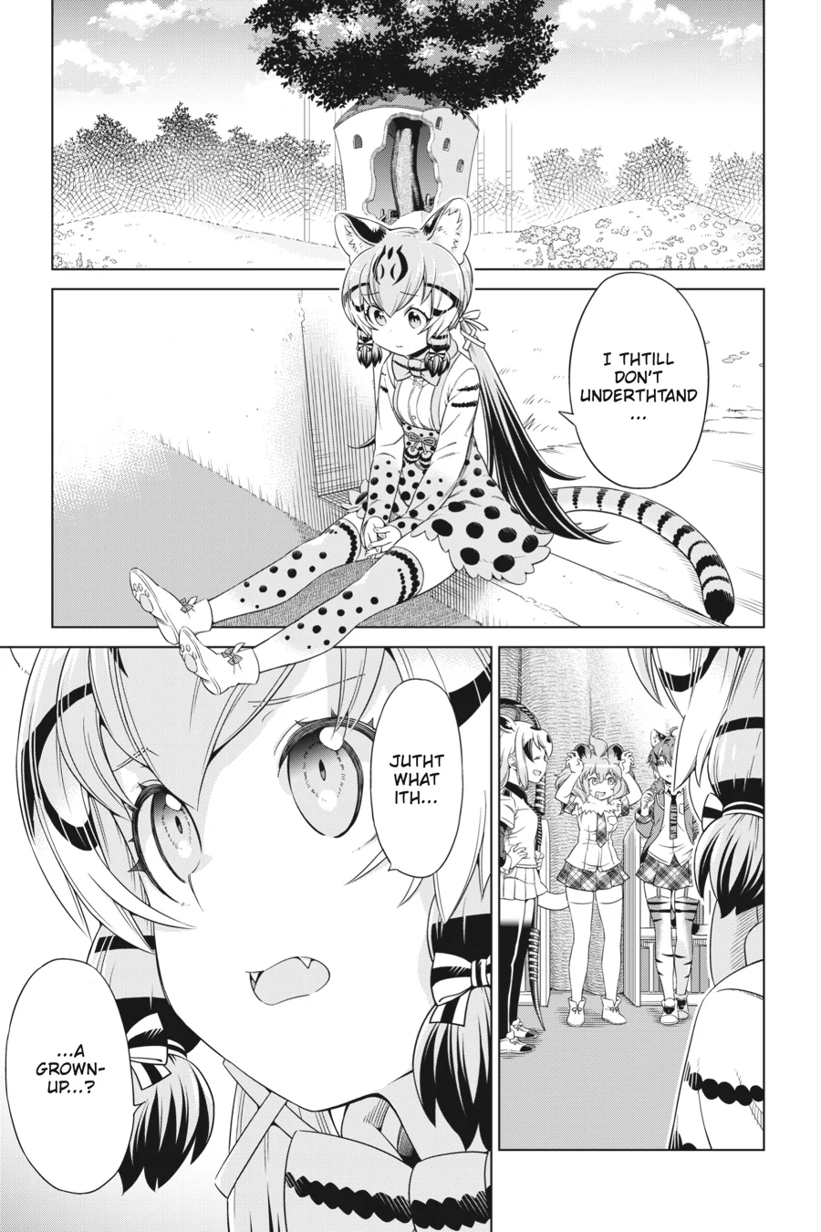 Kemono Friends Comic A La Carte Japari Park Anthology Chapter 38 - page 7
